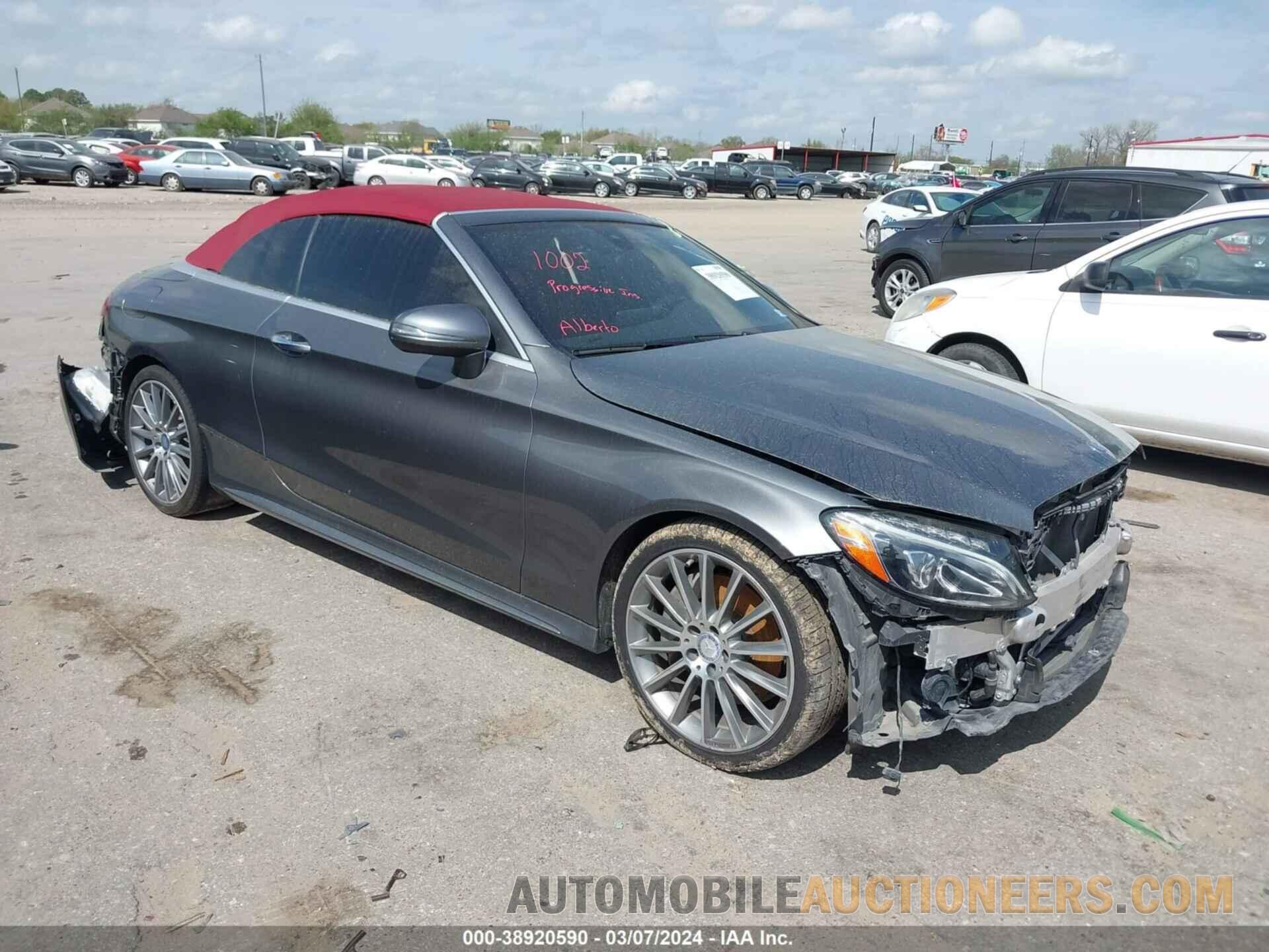 WDDWK4JB6HF443831 MERCEDES-BENZ C 300 2017