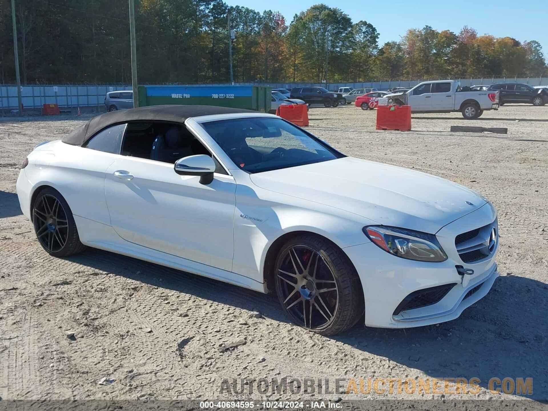 WDDWK8GB4HF492220 MERCEDES-BENZ AMG C 63 2017