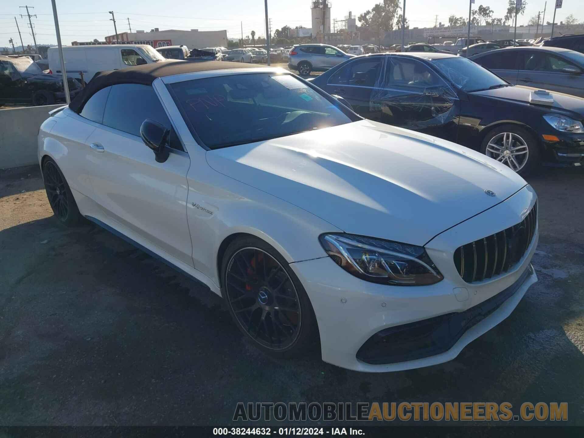 WDDWK8HB6JF635303 MERCEDES-BENZ AMG C 63 2018