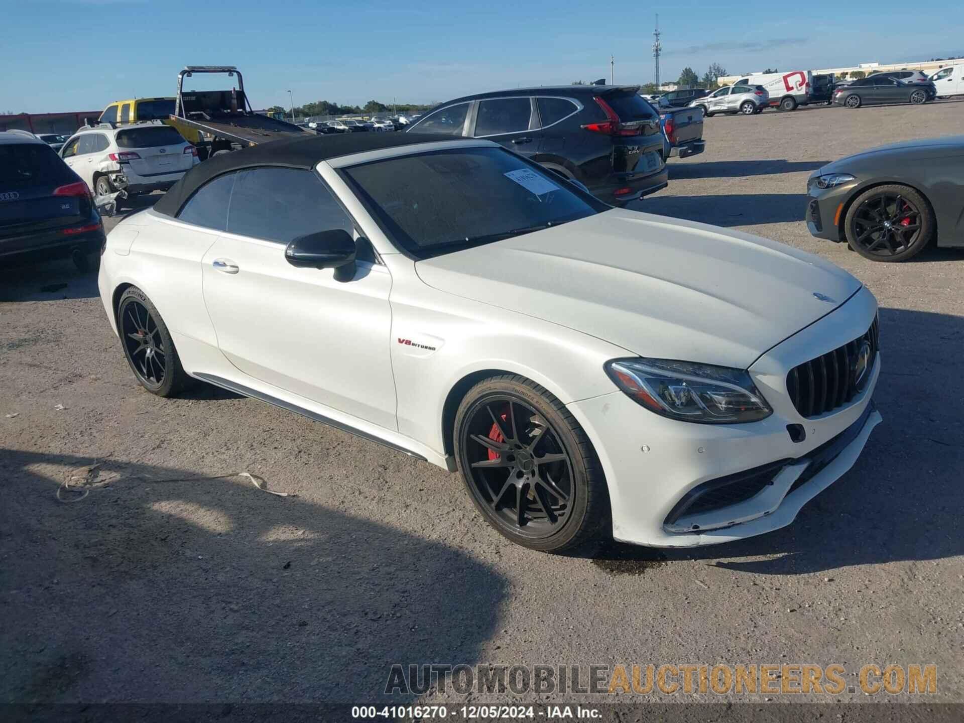 WDDWK8HB8HF454049 MERCEDES-BENZ AMG C 63 2017