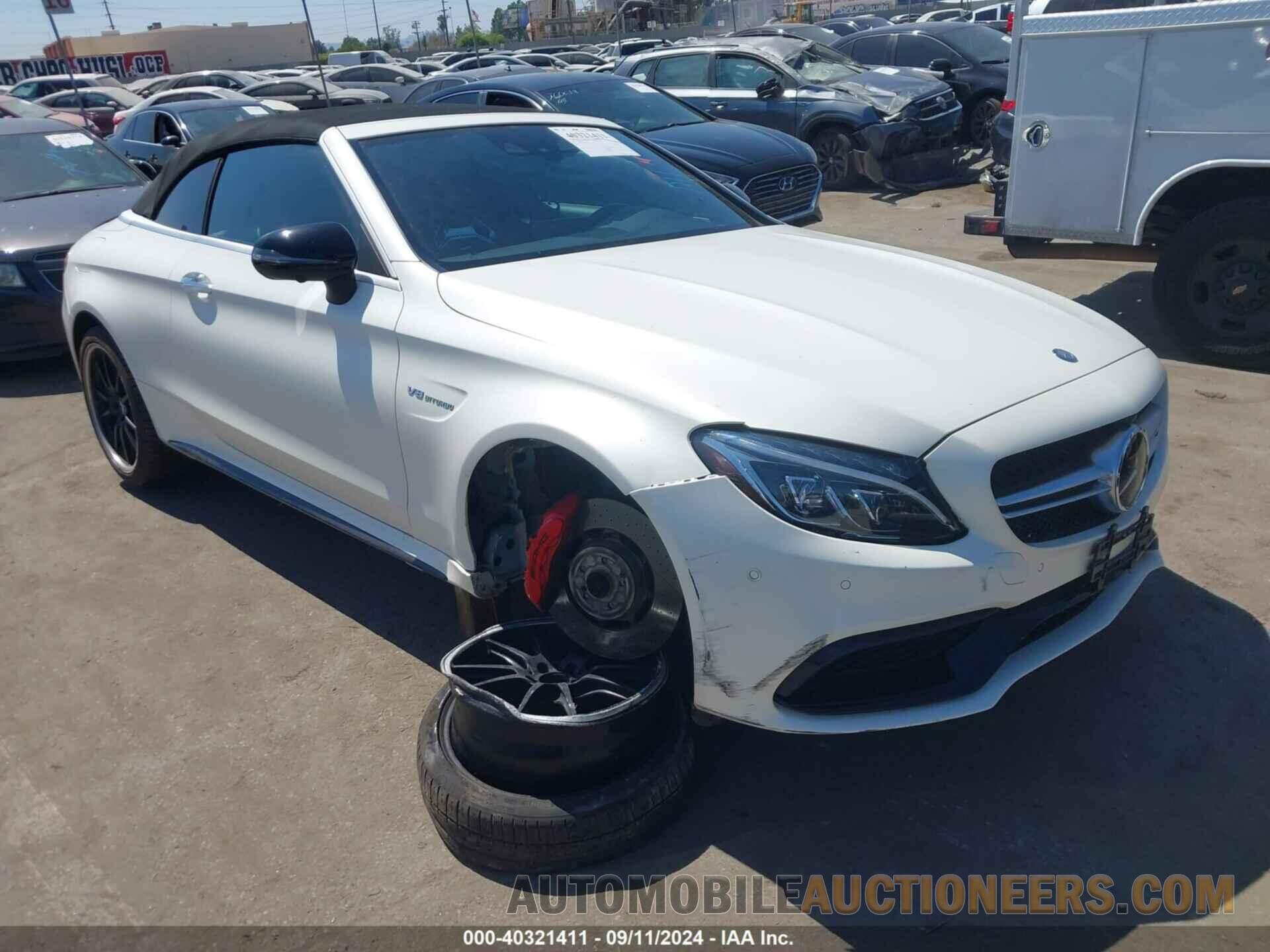 WDDWK8HB8HF481672 MERCEDES-BENZ AMG C 63 2017