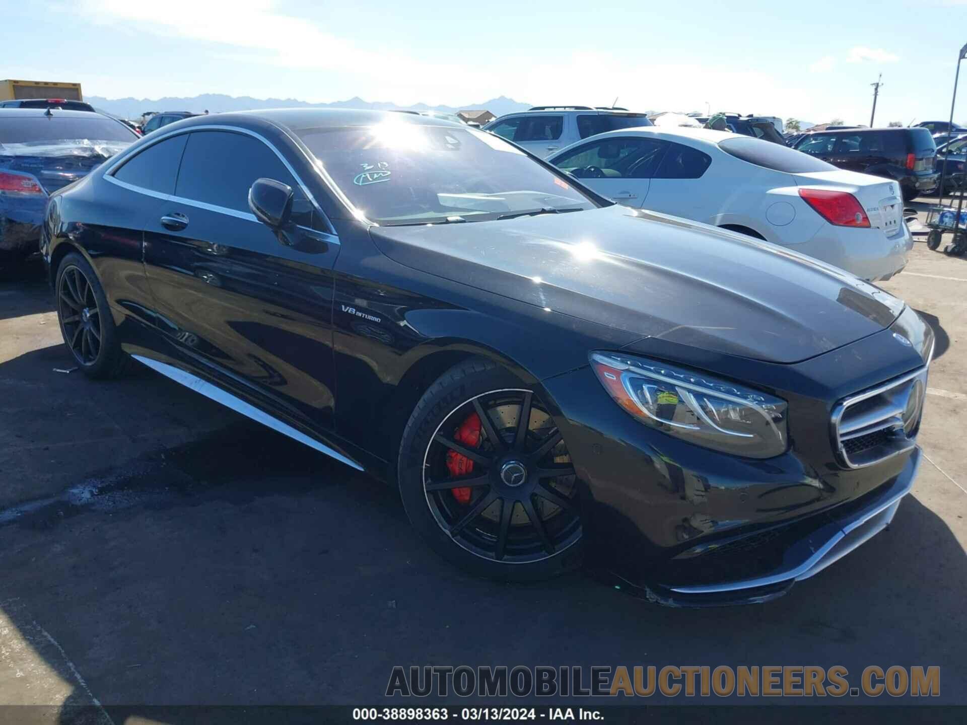 WDDXJ7JB1FA003518 MERCEDES-BENZ S 63 AMG 2015