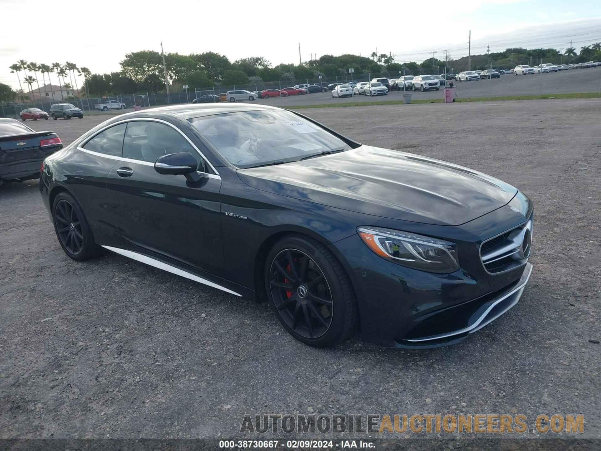 WDDXJ7JBXGA014602 MERCEDES-BENZ AMG S 63 2016