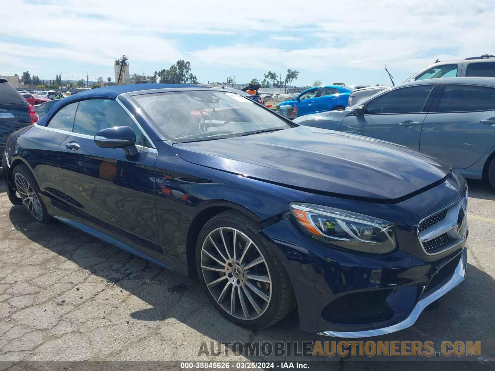 WDDXK8CB0HA031247 MERCEDES-BENZ S 550 2017