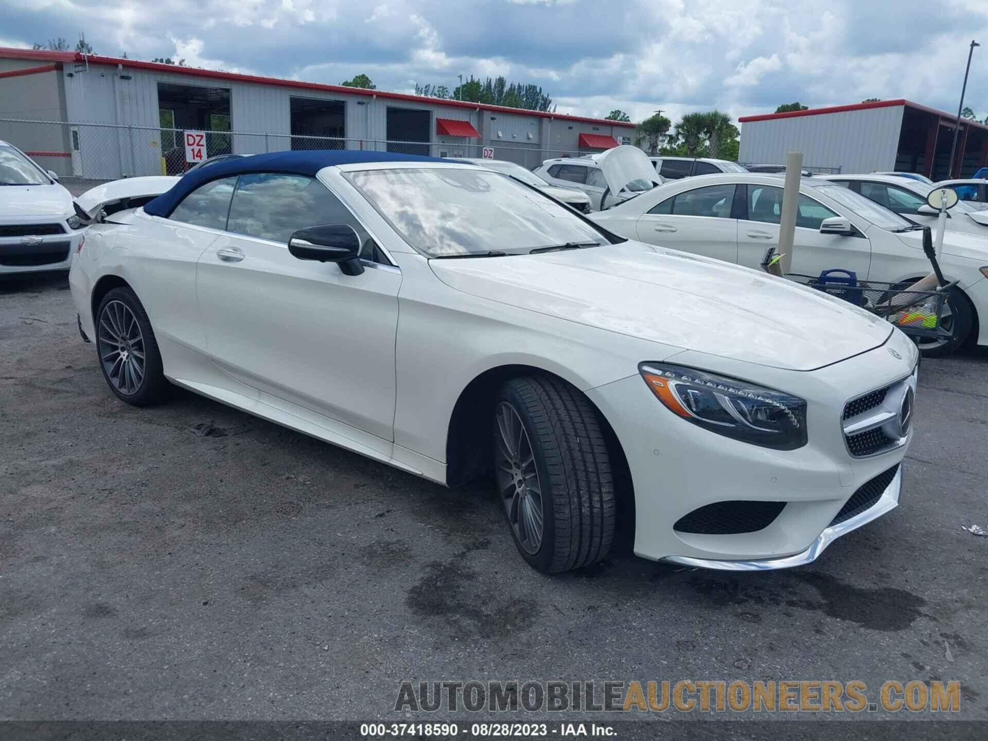 WDDXK8CB1HA031113 MERCEDES-BENZ S 550 2017