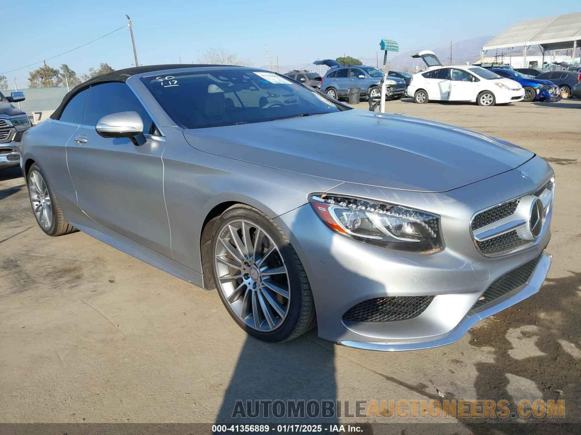 WDDXK8CB7HA020360 MERCEDES-BENZ S 550 2017