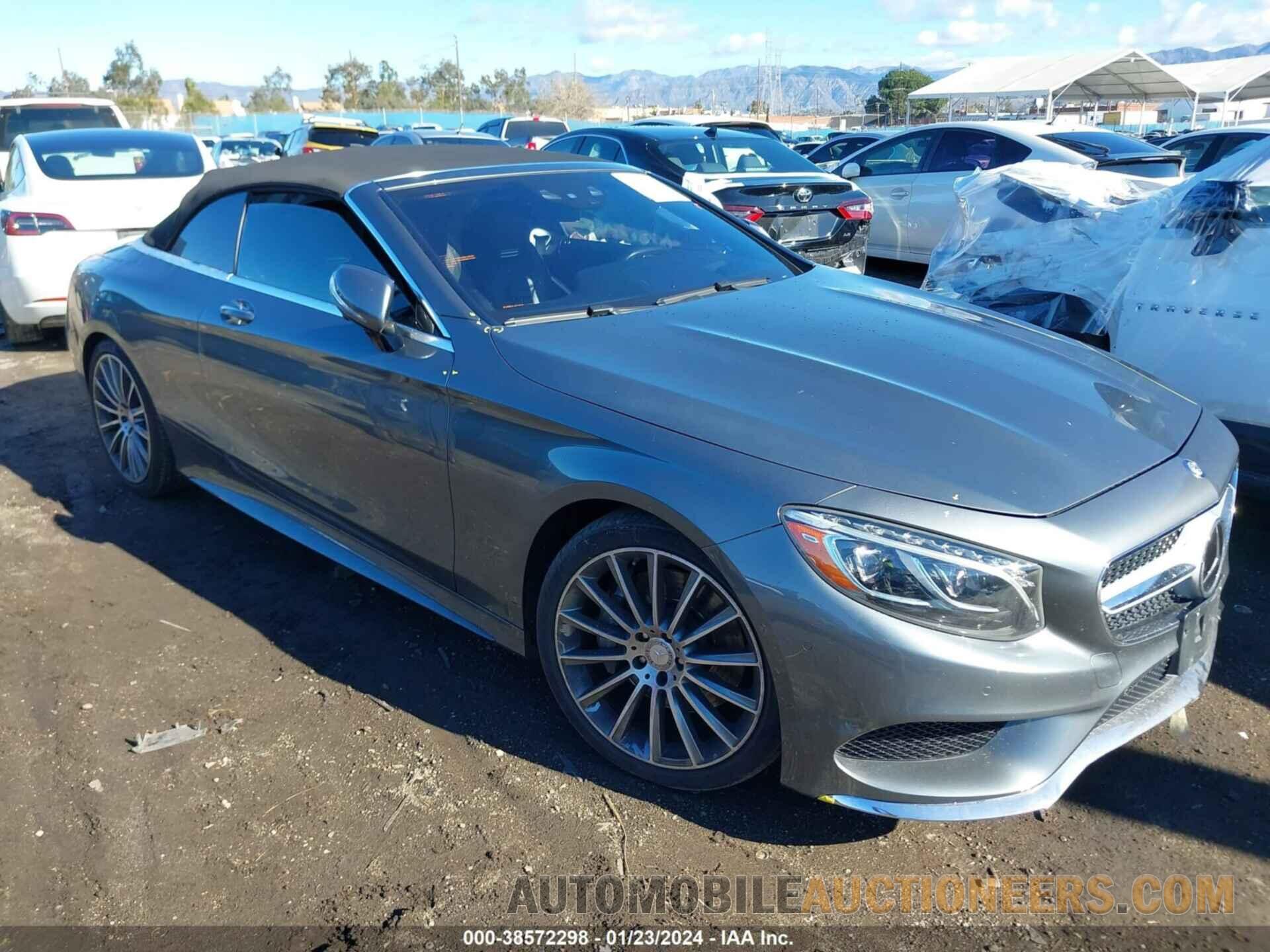 WDDXK8CB7HA020875 MERCEDES-BENZ S 550 2017