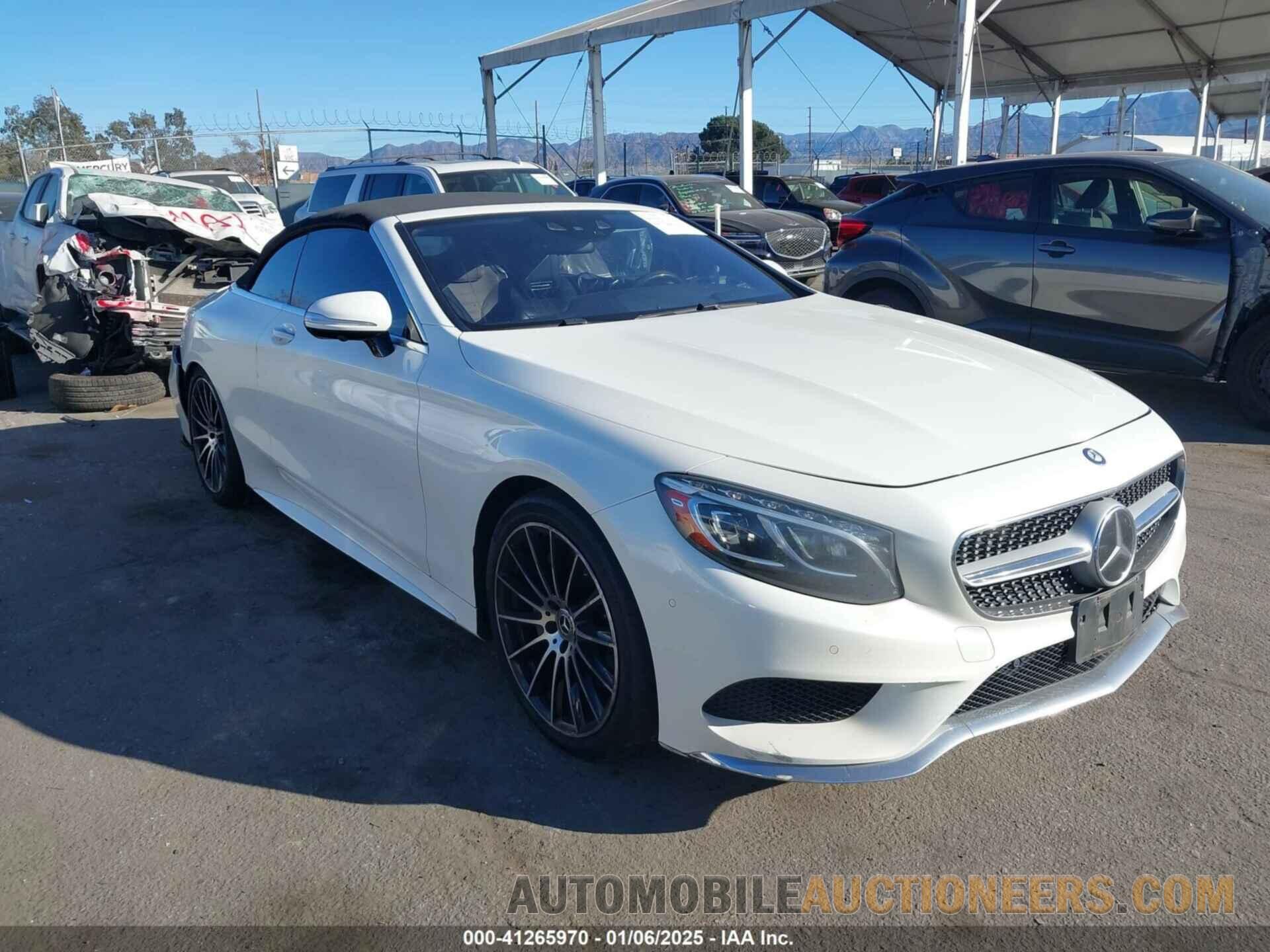 WDDXK8CB7HA024926 MERCEDES-BENZ S 550 2017