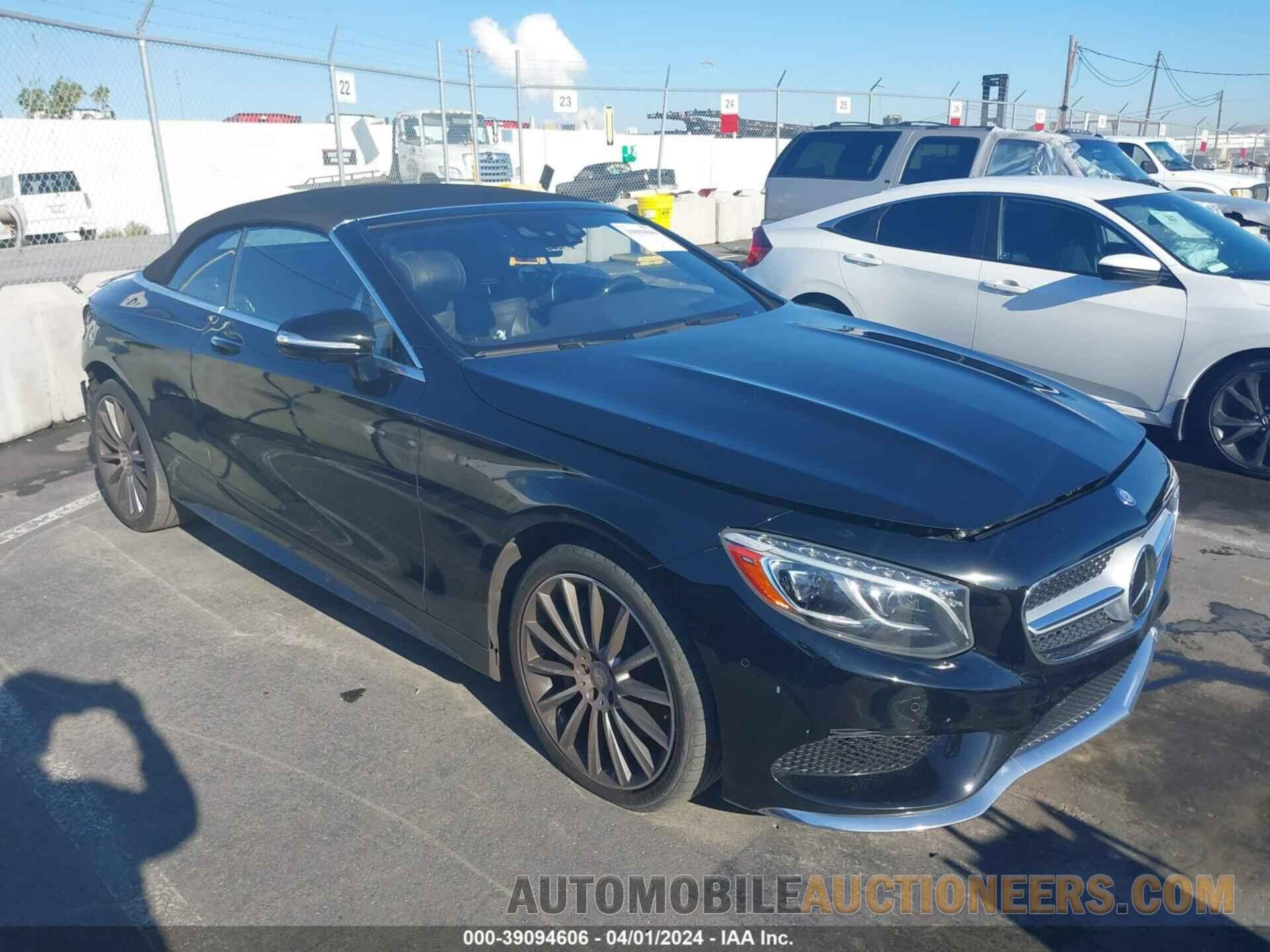 WDDXK8CB8HA020707 MERCEDES-BENZ S 550 2017