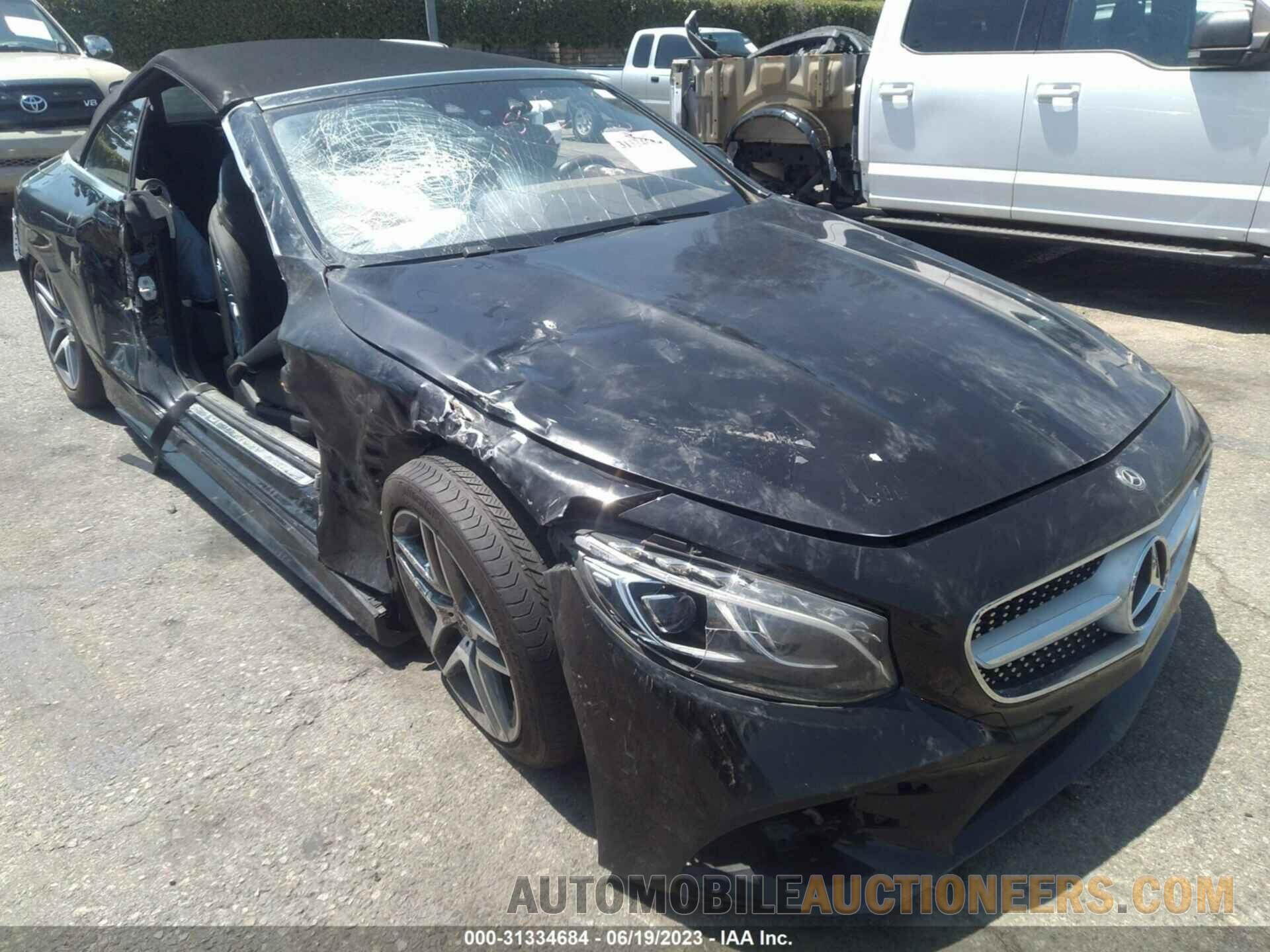 WDDXK8DB2JA031769 MERCEDES-BENZ S-CLASS 2018