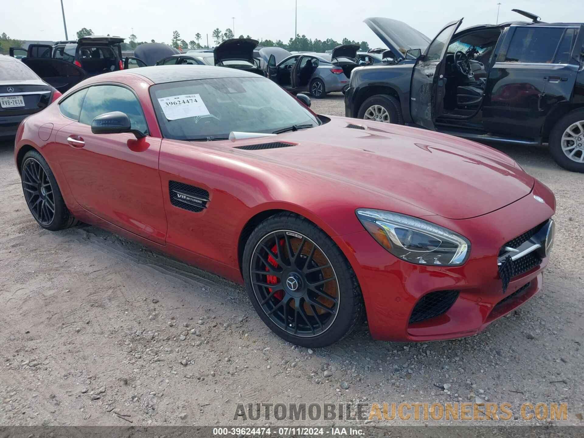 WDDYJ7JA0GA005371 MERCEDES-BENZ GT S AMG 2016