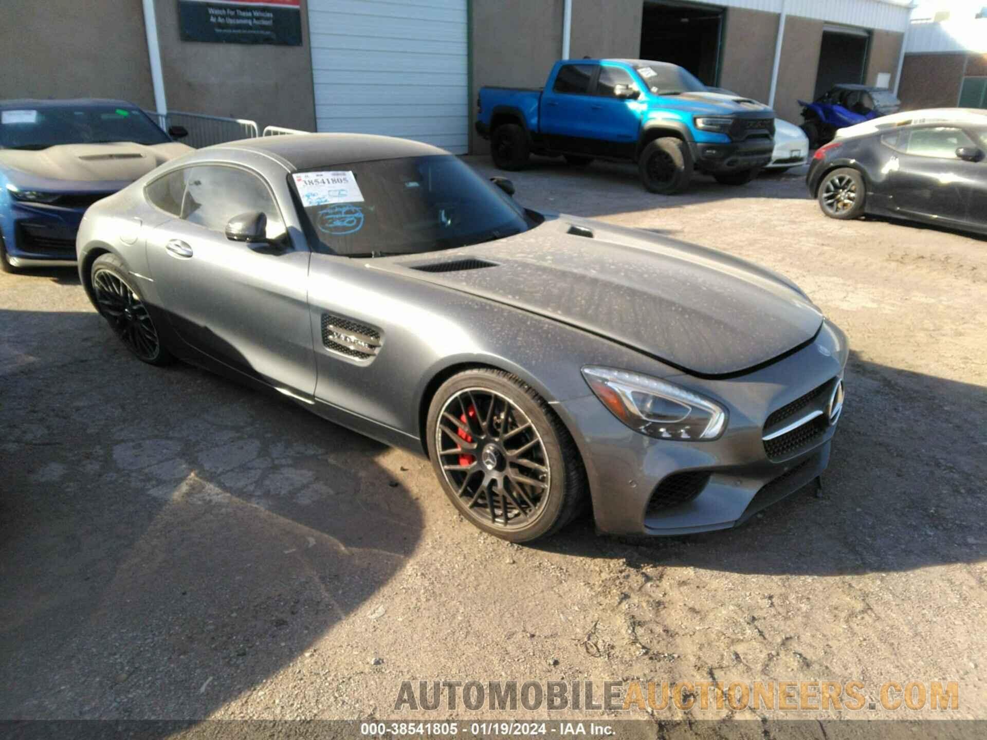 WDDYJ7JA4GA005017 MERCEDES-BENZ GT S AMG 2016