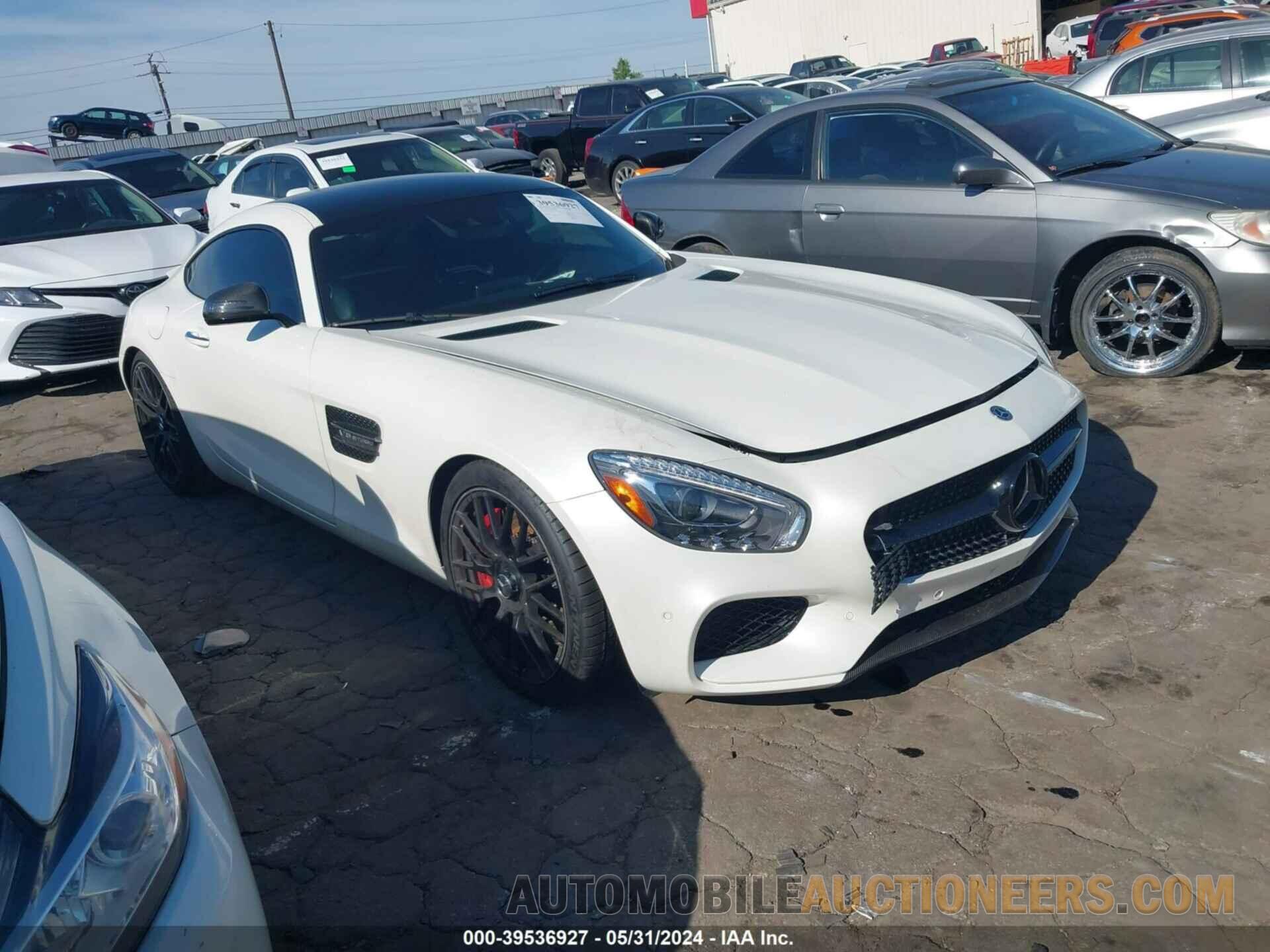 WDDYJ7JA4GA007544 MERCEDES-BENZ GT S AMG 2016