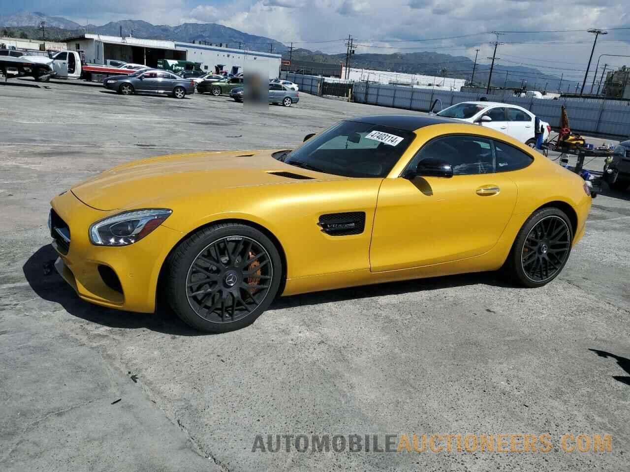 WDDYJ7JA9GA008687 MERCEDES-BENZ GT-CLASS 2016