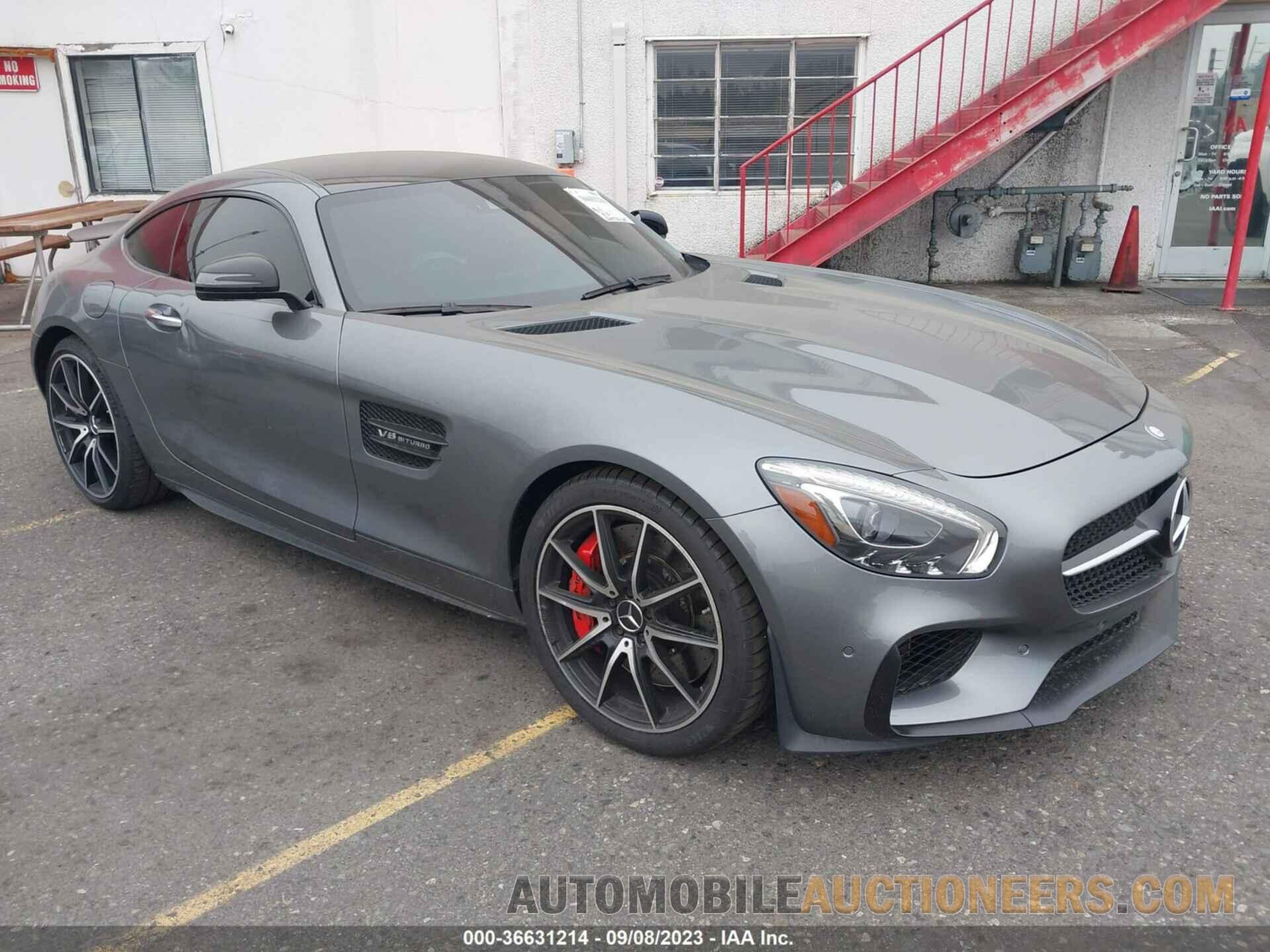 WDDYJAJA5GA000650 MERCEDES-BENZ AMG GT 2016