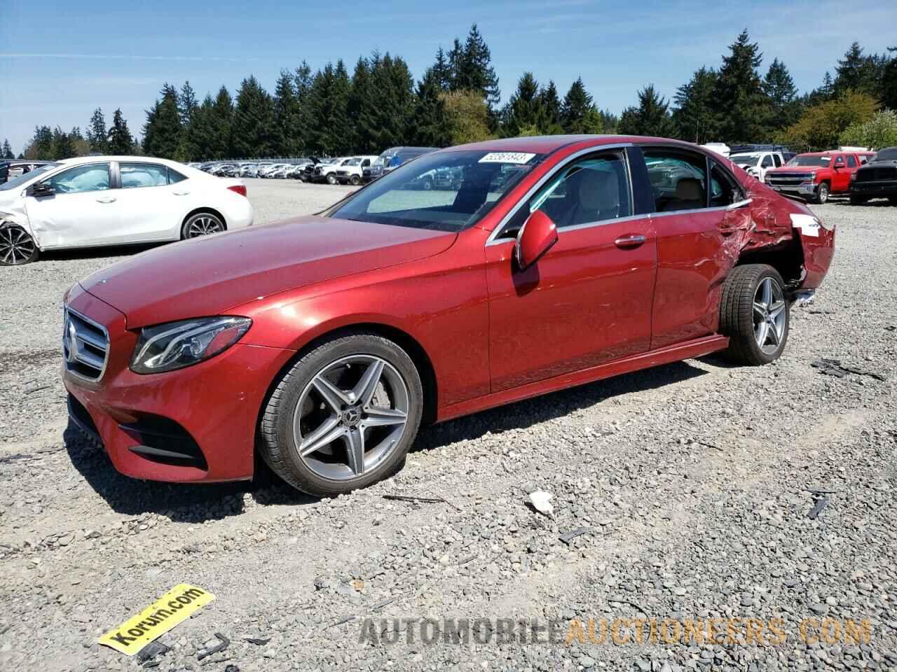 WDDZF4JB1KA522071 MERCEDES-BENZ E-CLASS 2019