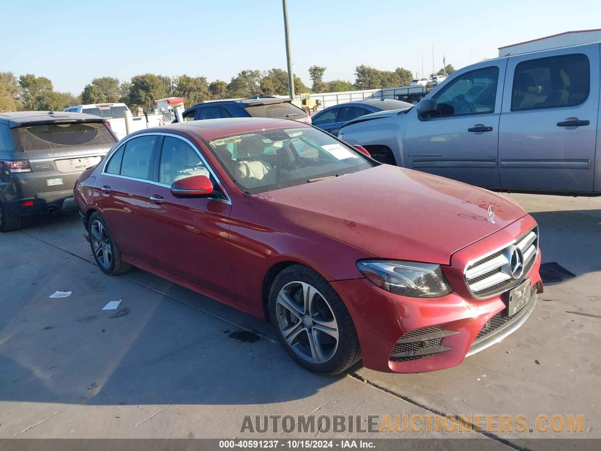 WDDZF4JB4HA137032 MERCEDES-BENZ E 2017