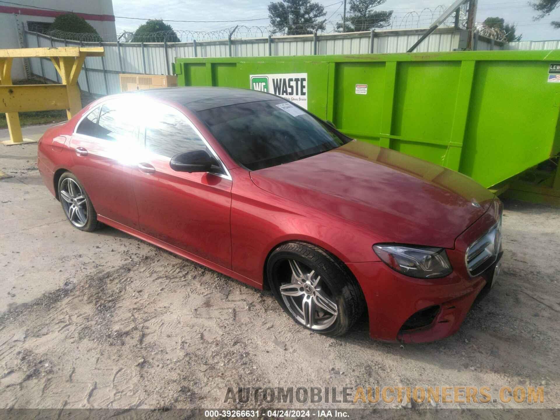 WDDZF4JB4JA377302 MERCEDES-BENZ E 2018