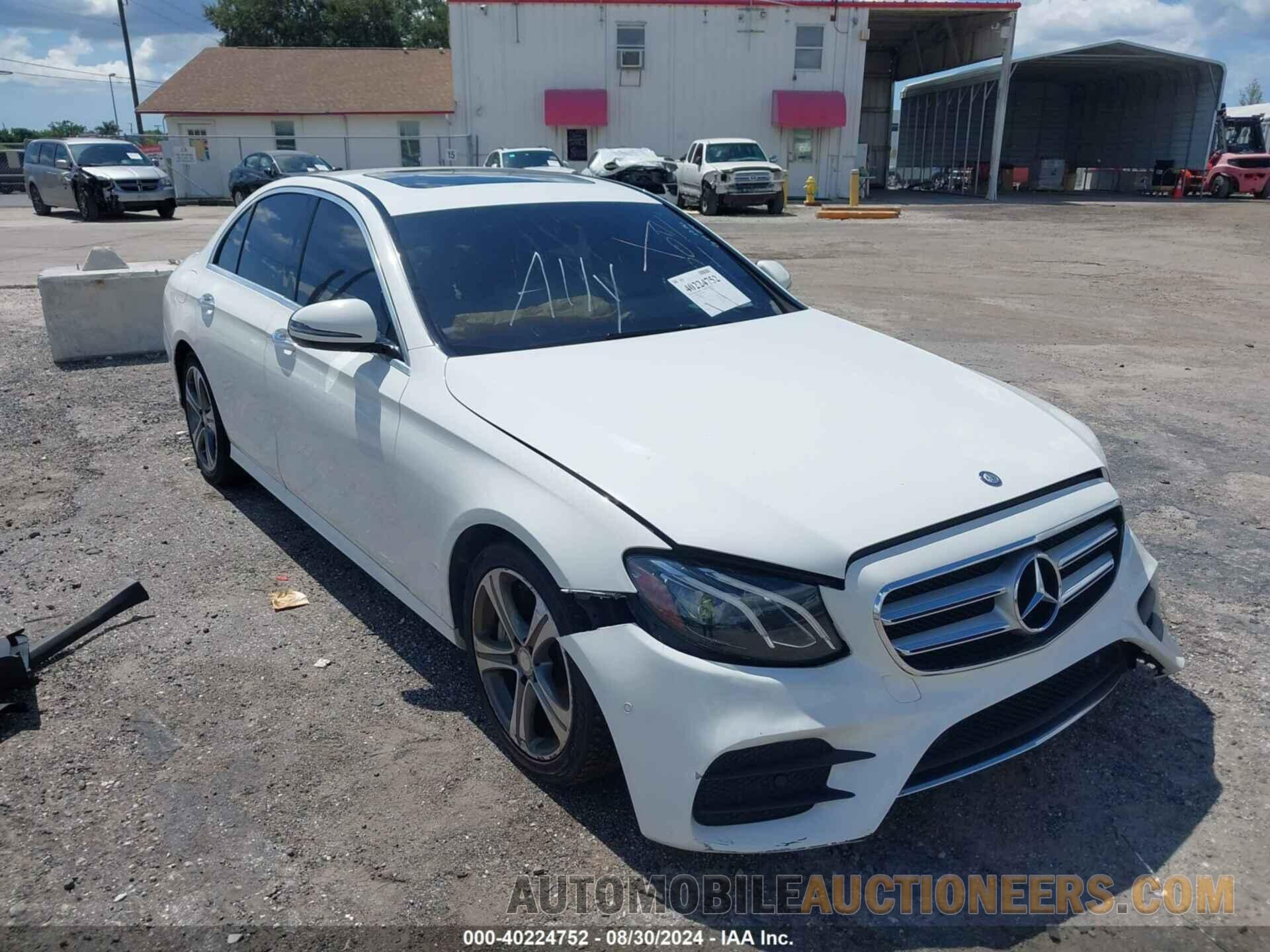 WDDZF4JB6HA185275 MERCEDES-BENZ E 300 2017