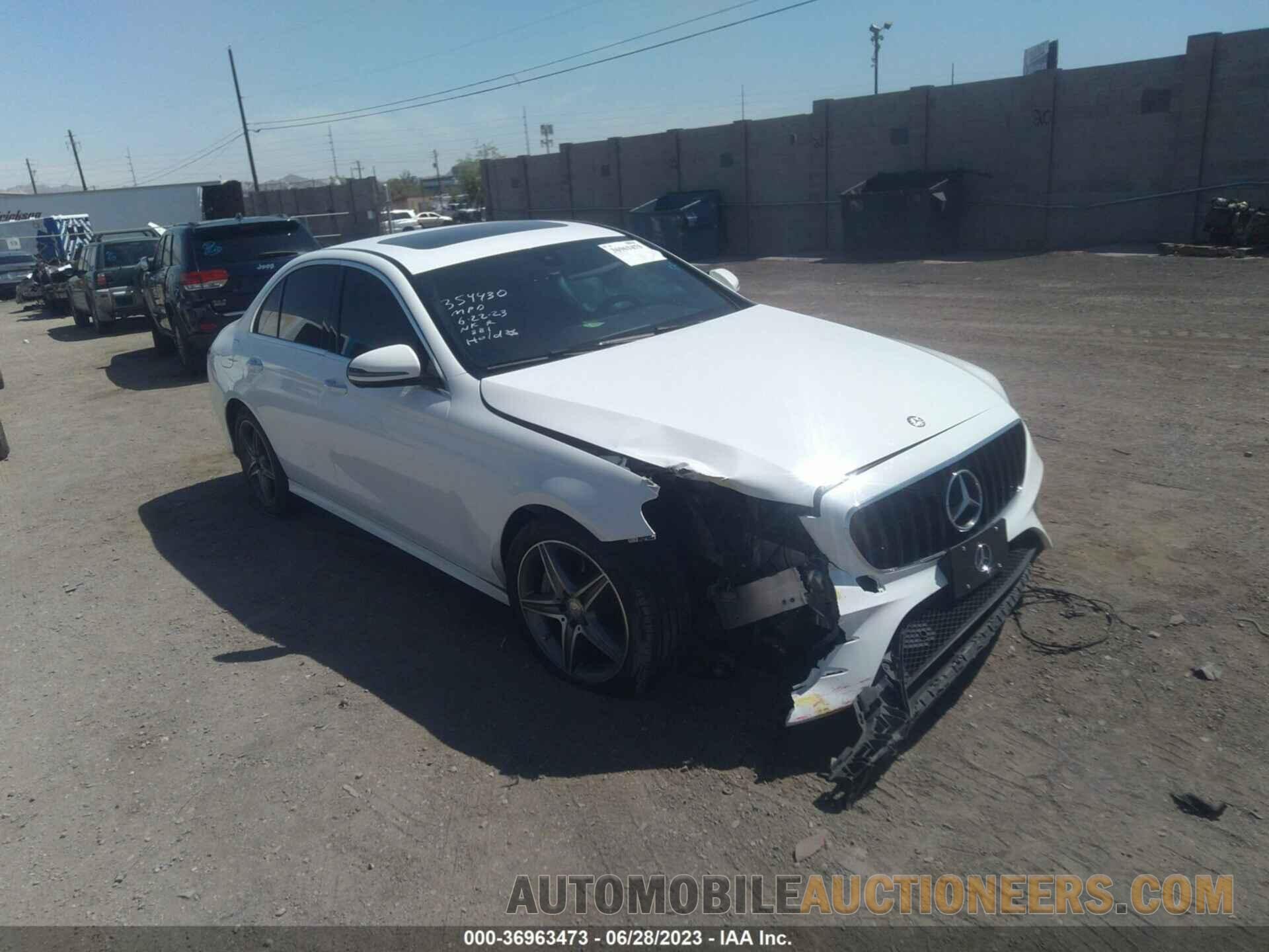 WDDZF4JB7HA030766 MERCEDES-BENZ E-CLASS 2017