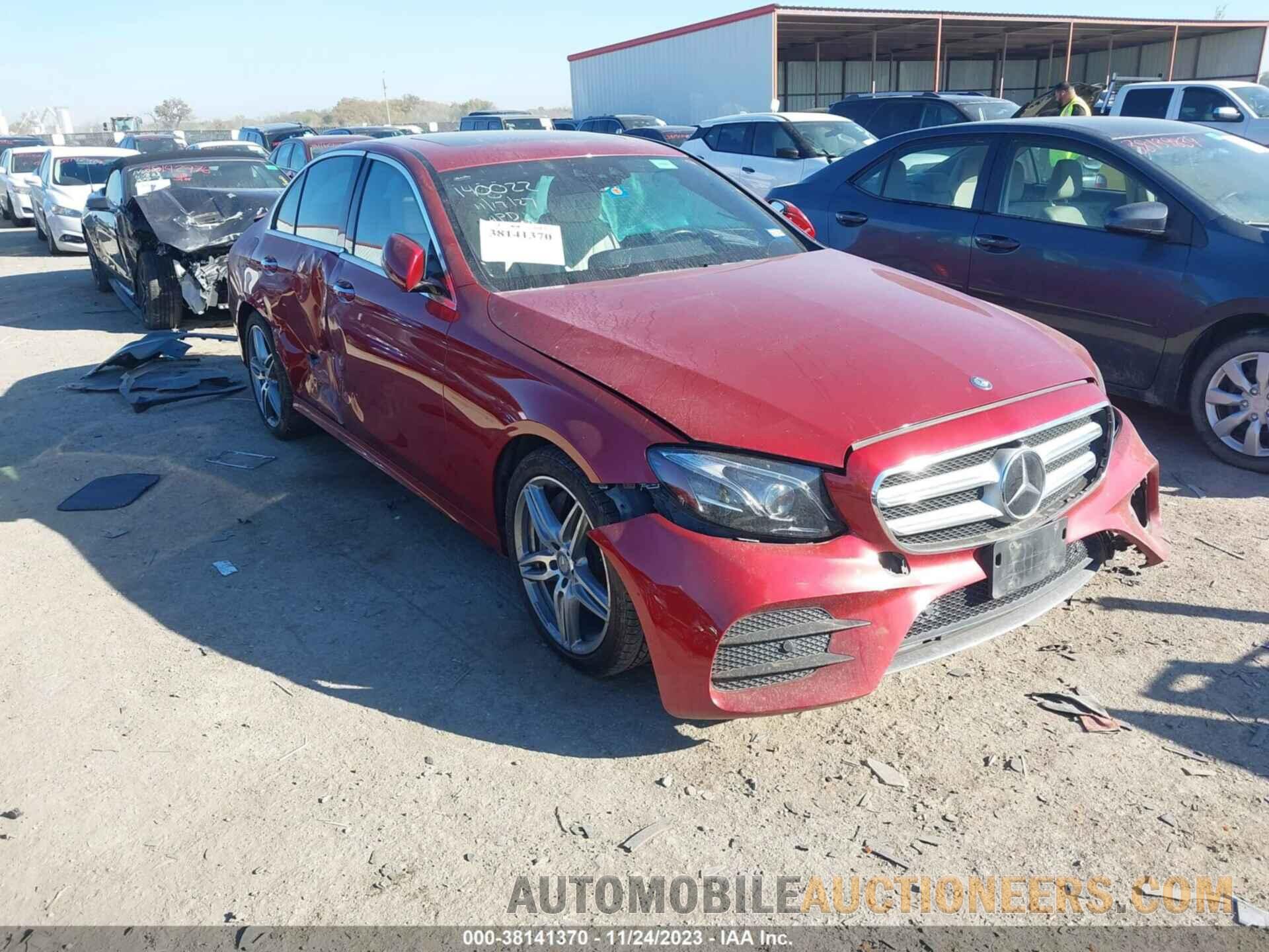 WDDZF4JB7HA105630 MERCEDES-BENZ E 300 2017