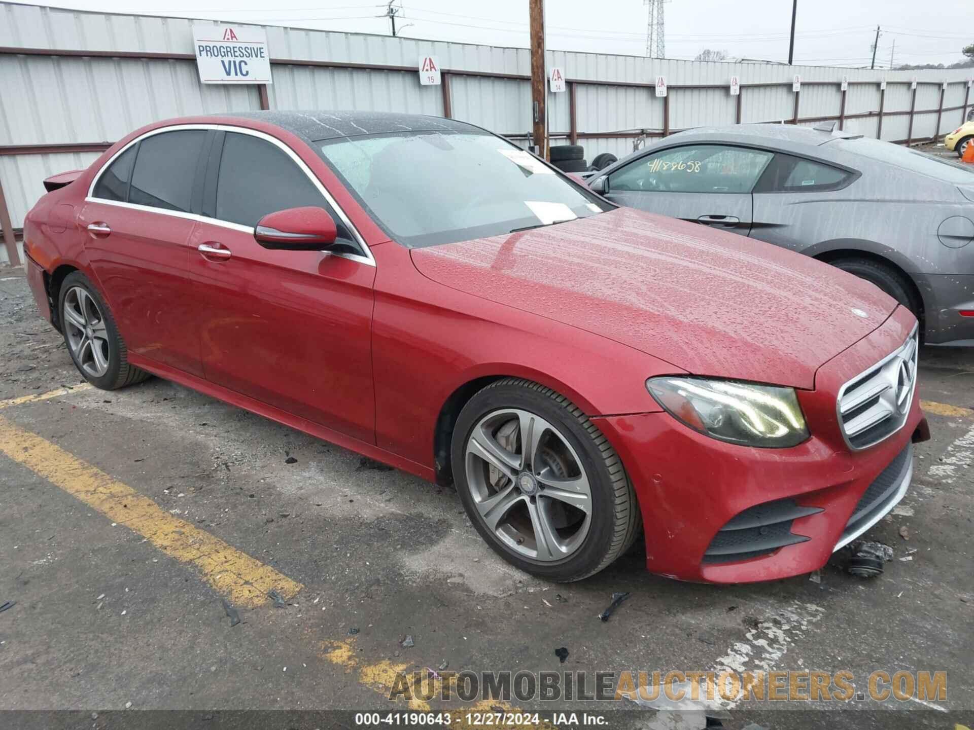 WDDZF4JB7HA108267 MERCEDES-BENZ E 300 2017