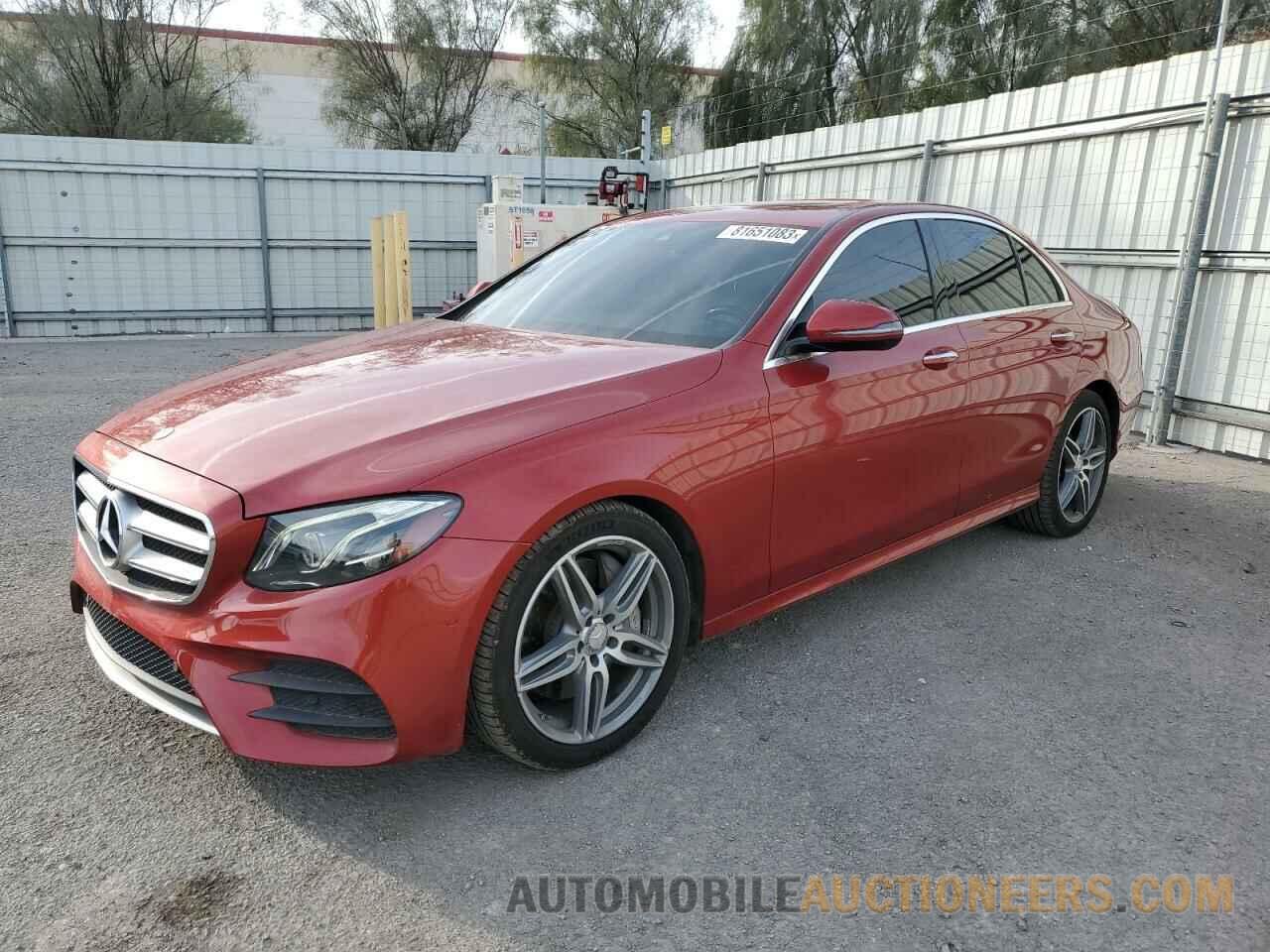 WDDZF4JB7HA207297 MERCEDES-BENZ E-CLASS 2017