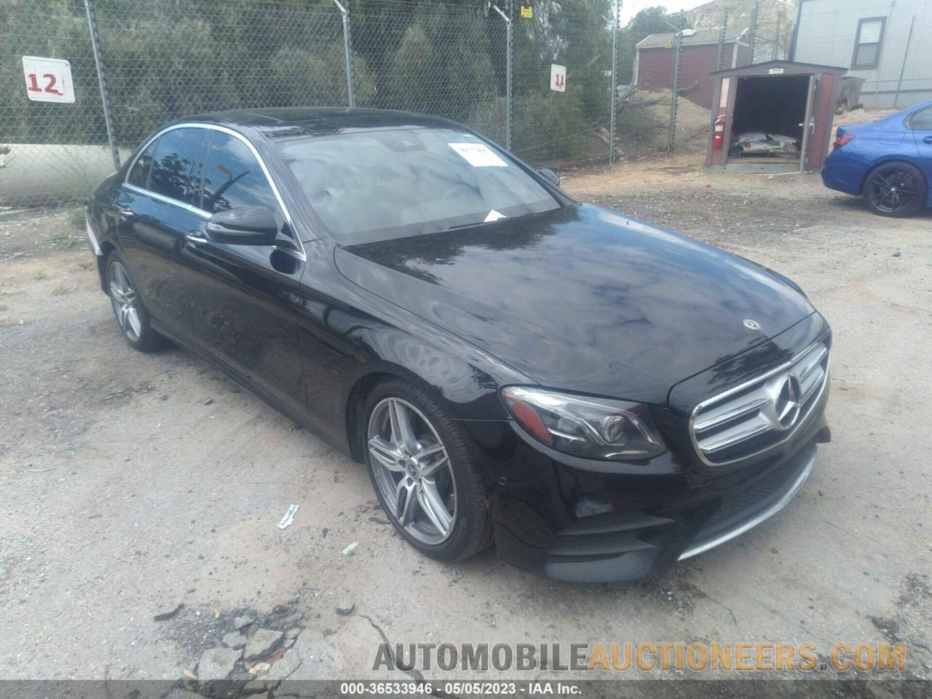 WDDZF4JB9JA368319 MERCEDES-BENZ E-CLASS 2018