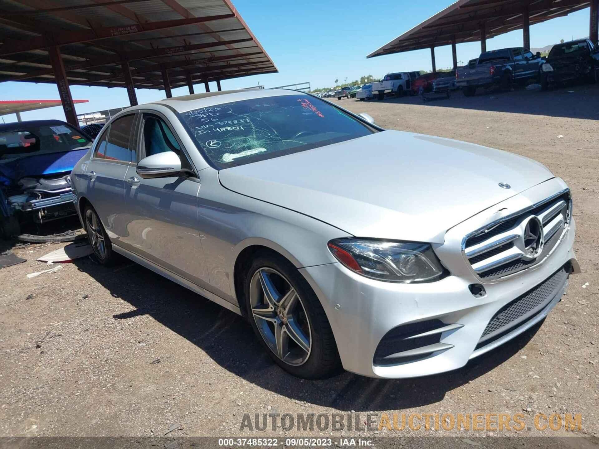 WDDZF4JB9JA378834 MERCEDES-BENZ E 300 2018