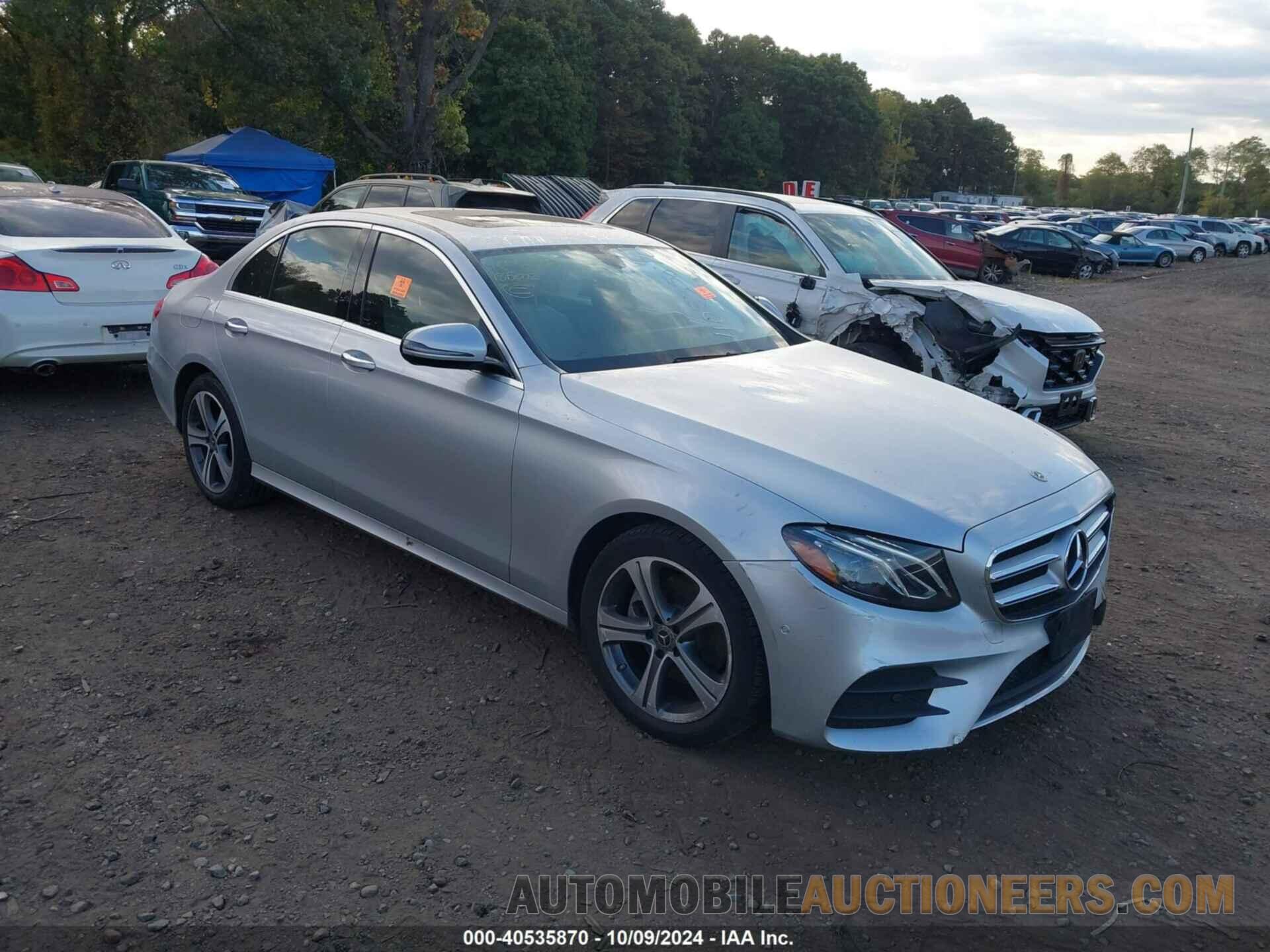 WDDZF4KB0JA293475 MERCEDES-BENZ E 2018