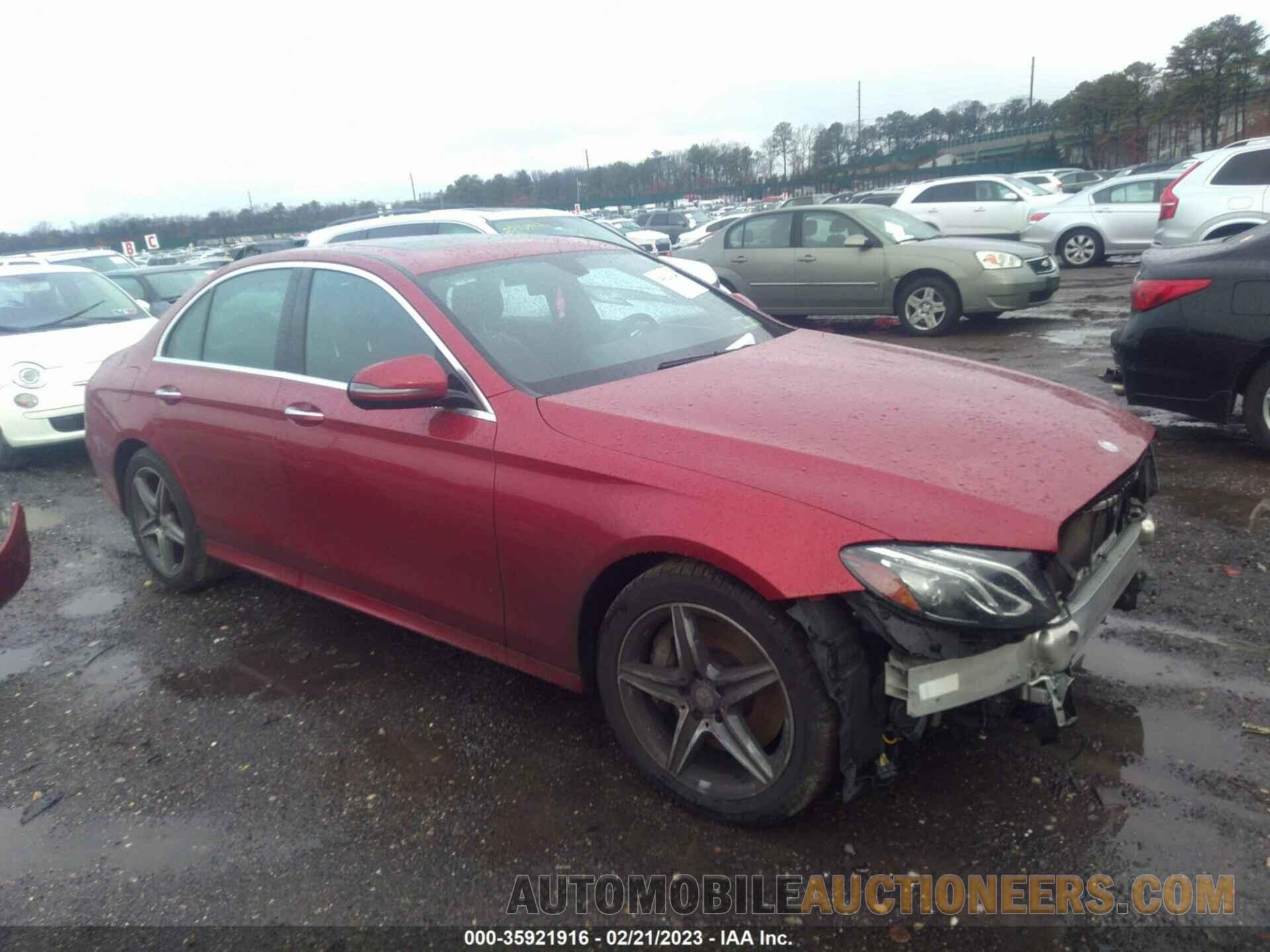 WDDZF4KB3HA079509 MERCEDES-BENZ E-CLASS 2017