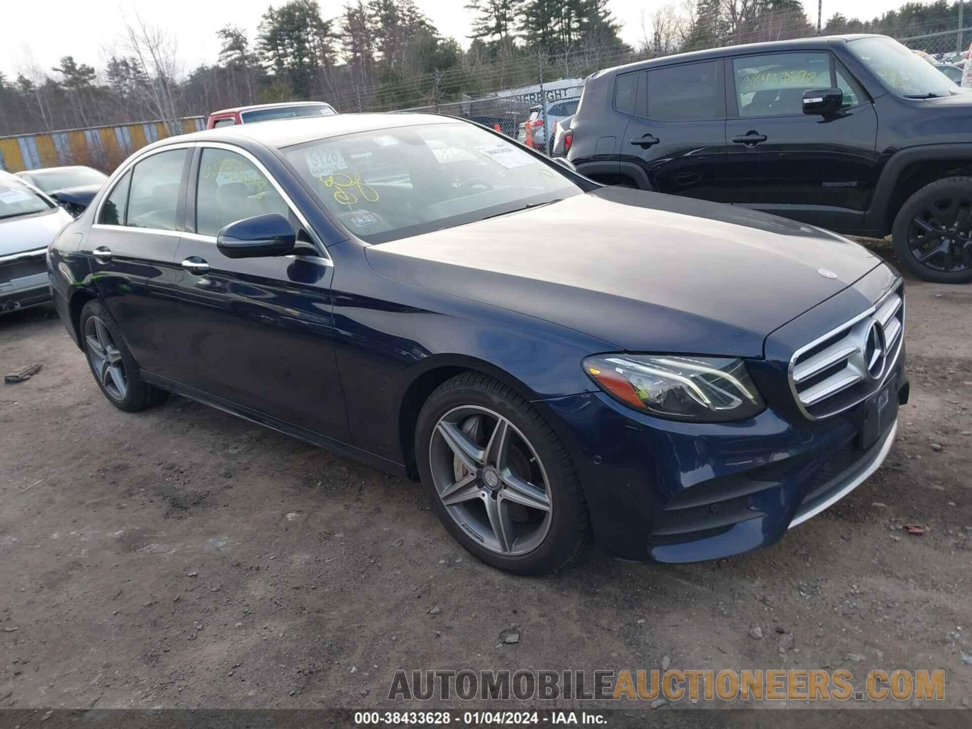 WDDZF4KB6HA076801 MERCEDES-BENZ E 2017