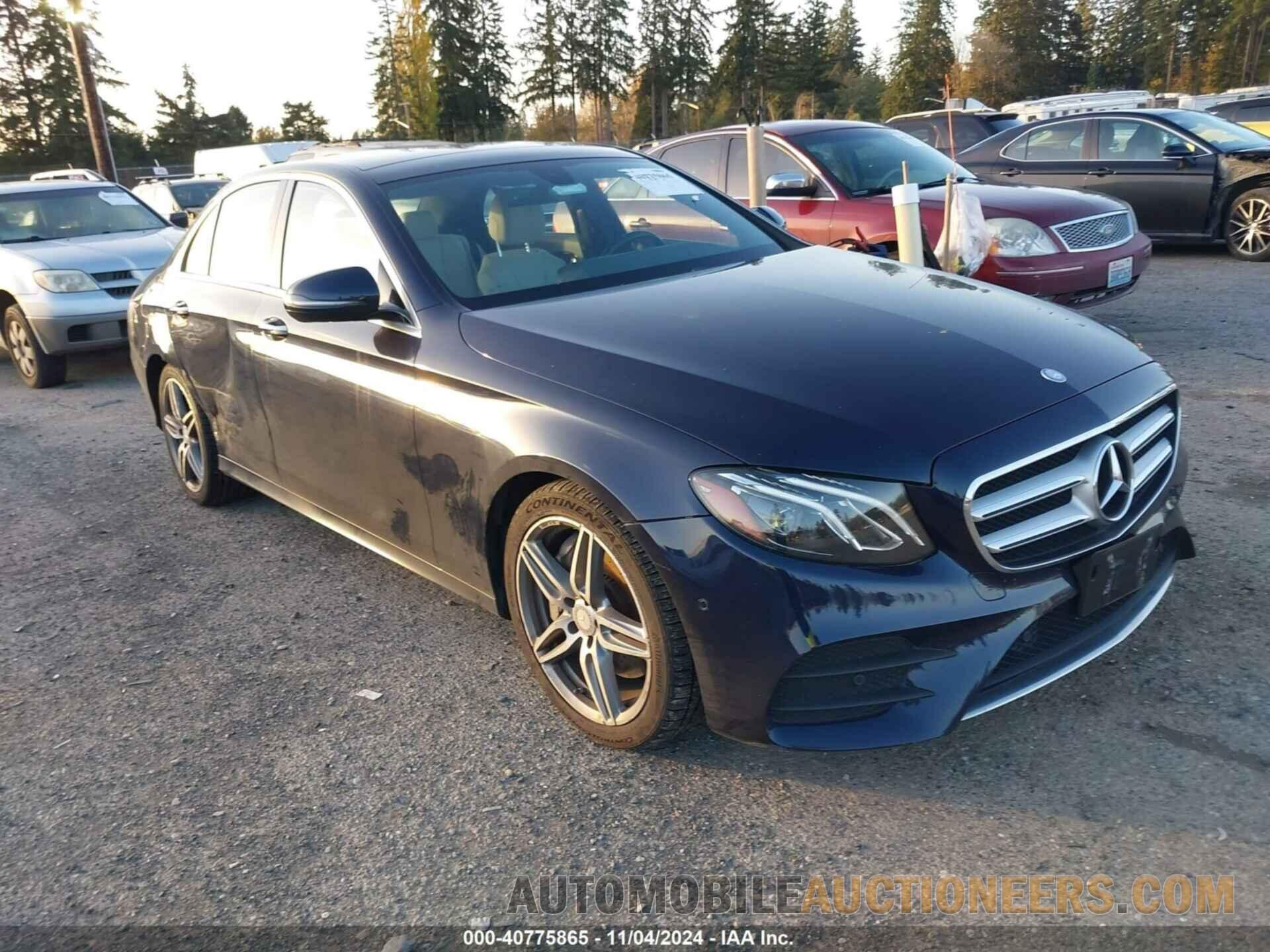 WDDZF4KB7HA106551 MERCEDES-BENZ E 300 2017