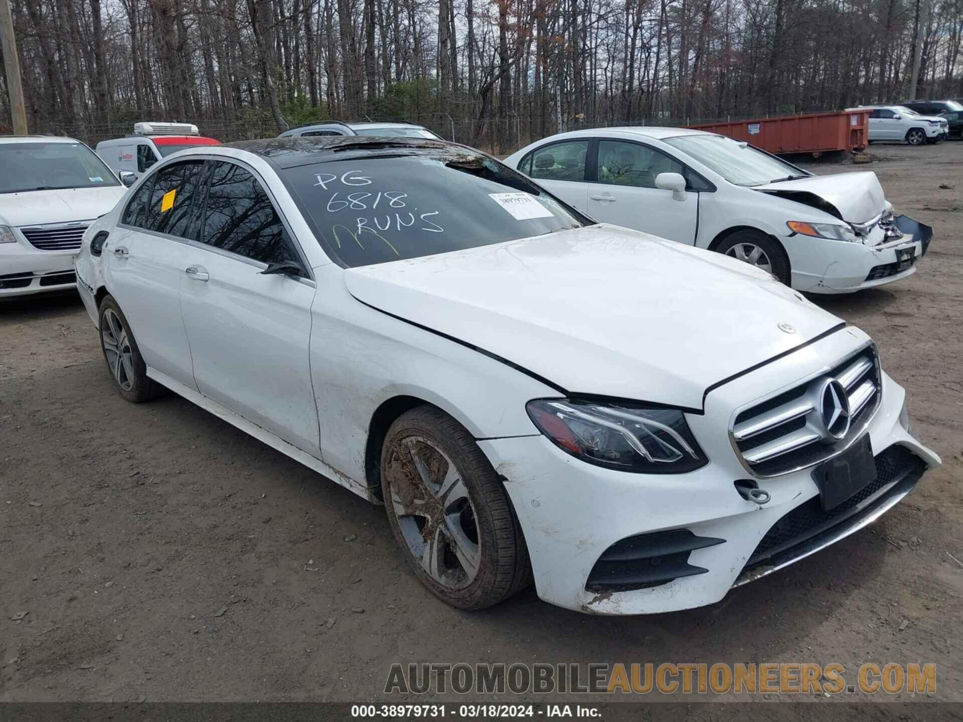 WDDZF4KB8JA366818 MERCEDES-BENZ E 300 2018