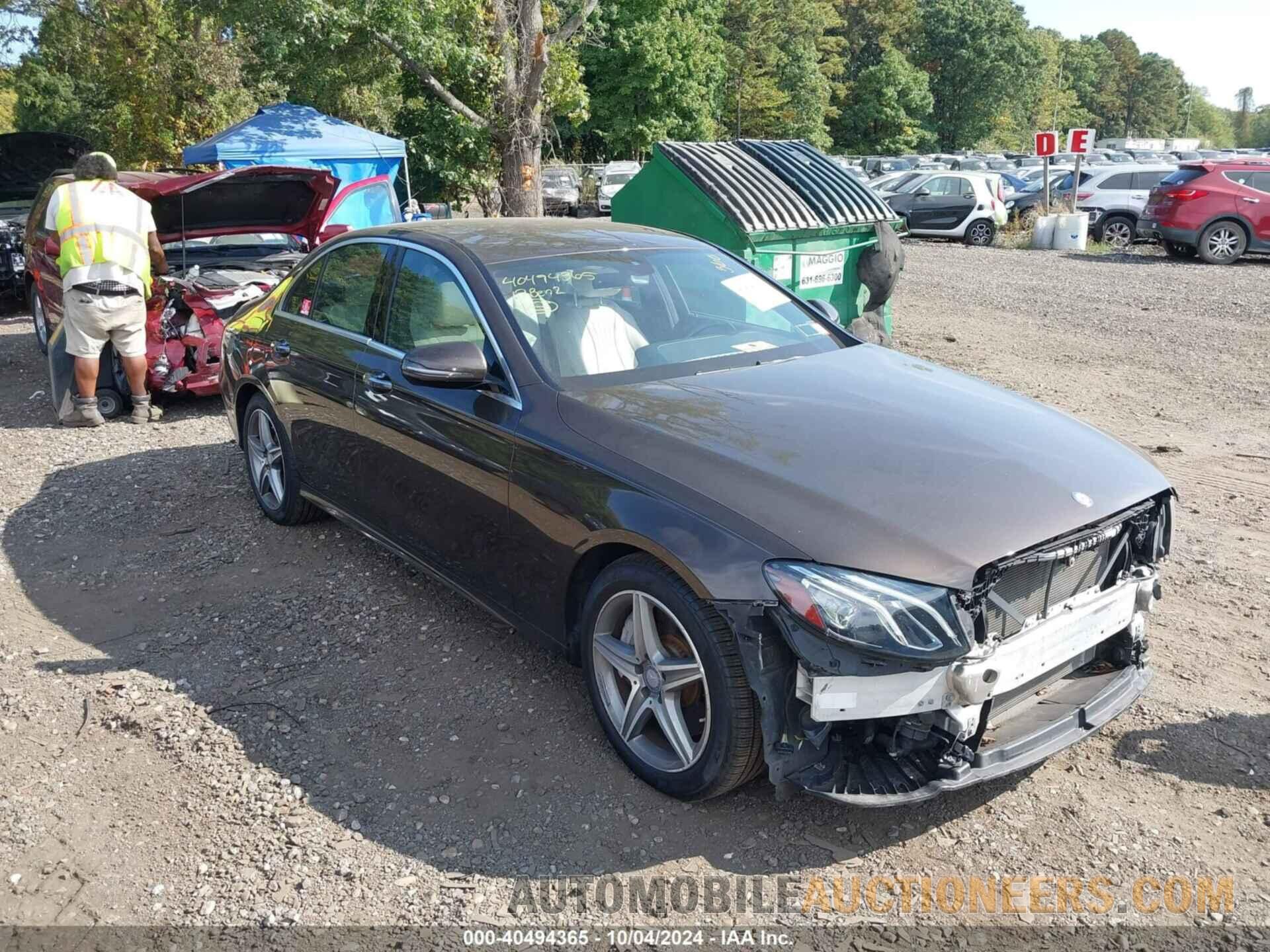 WDDZF4KB9HA143309 MERCEDES-BENZ E 300 2017