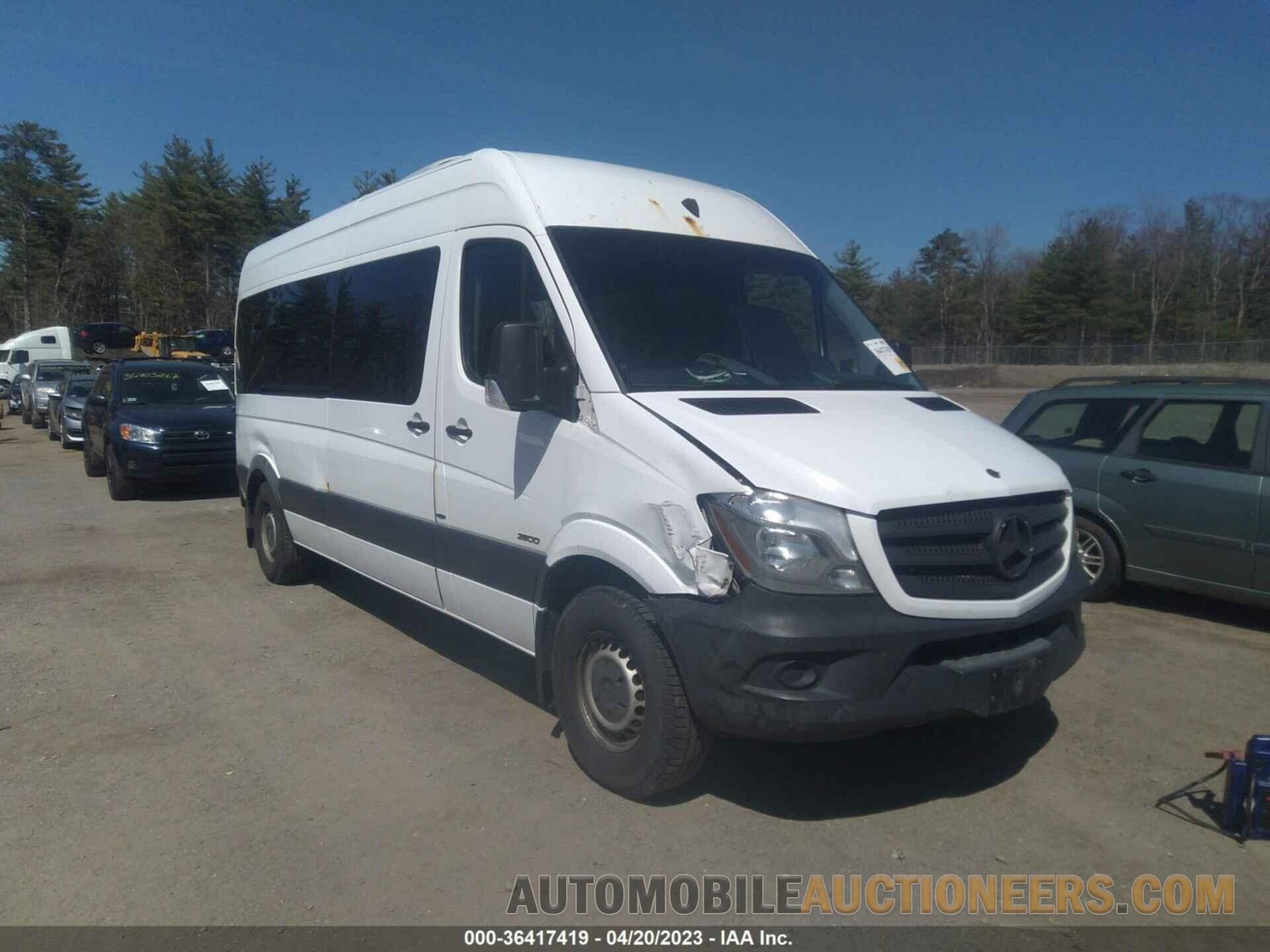 WDZBE8DC6FP126943 MERCEDES-BENZ SPRINTER PASSENGER VANS 2015