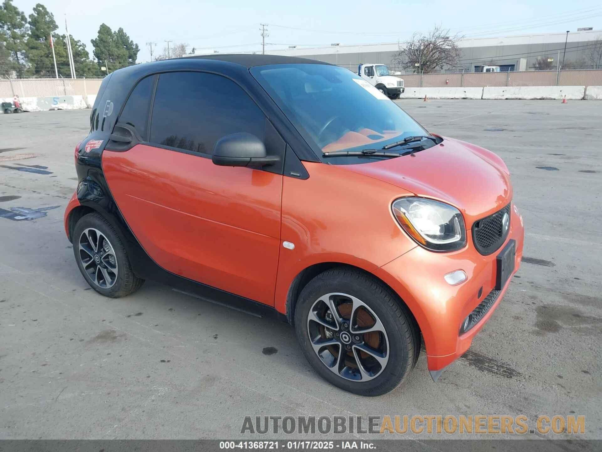 WMEFJ9BAXHK230583 SMART FORTWO ELECTRIC DRIVE 2017