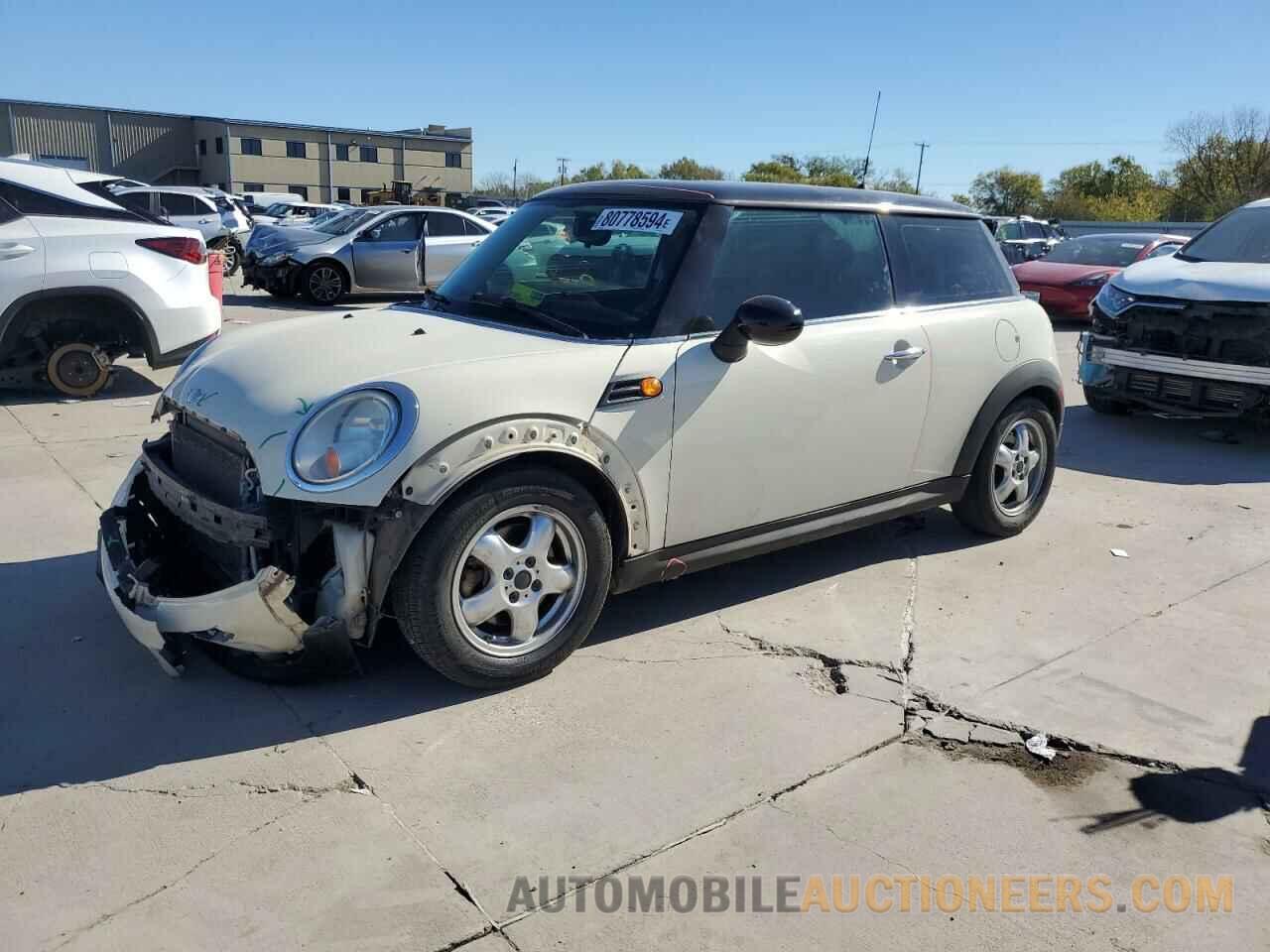 WMWSU3C55BT182511 MINI COOPER 2011