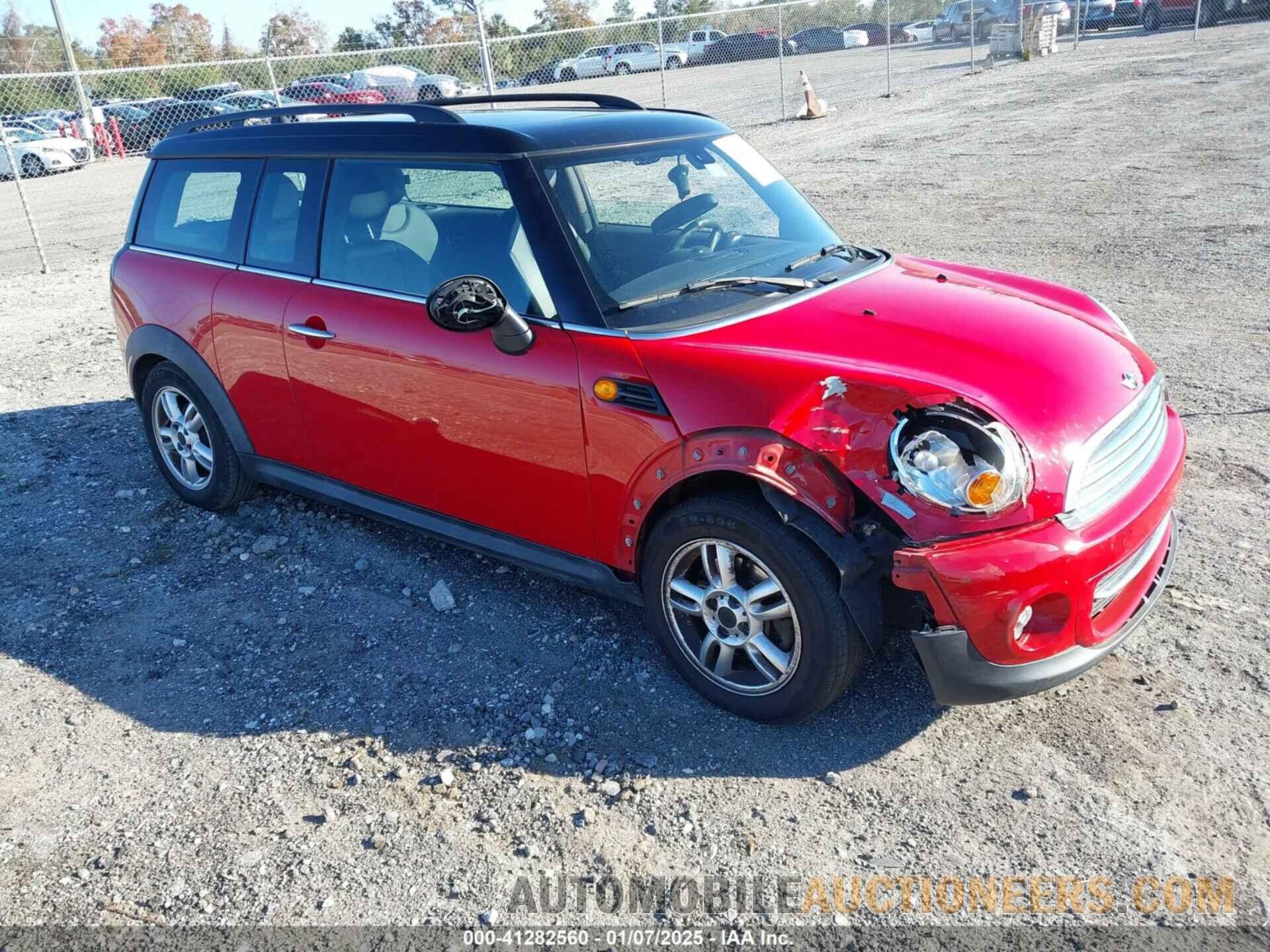 WMWZF3C54DT489454 MINI CLUBMAN 2013