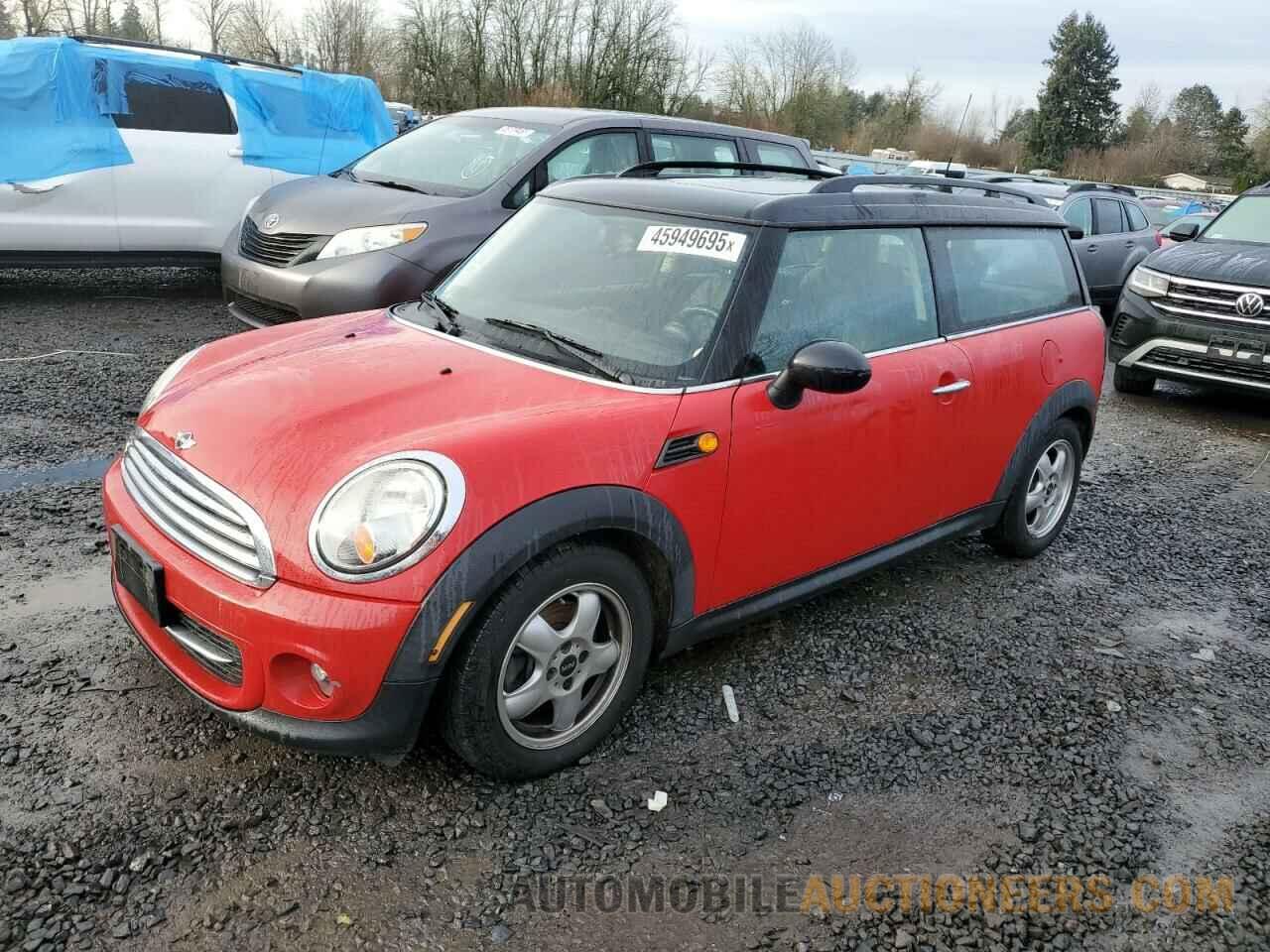 WMWZF3C57BTX82097 MINI COOPER 2011