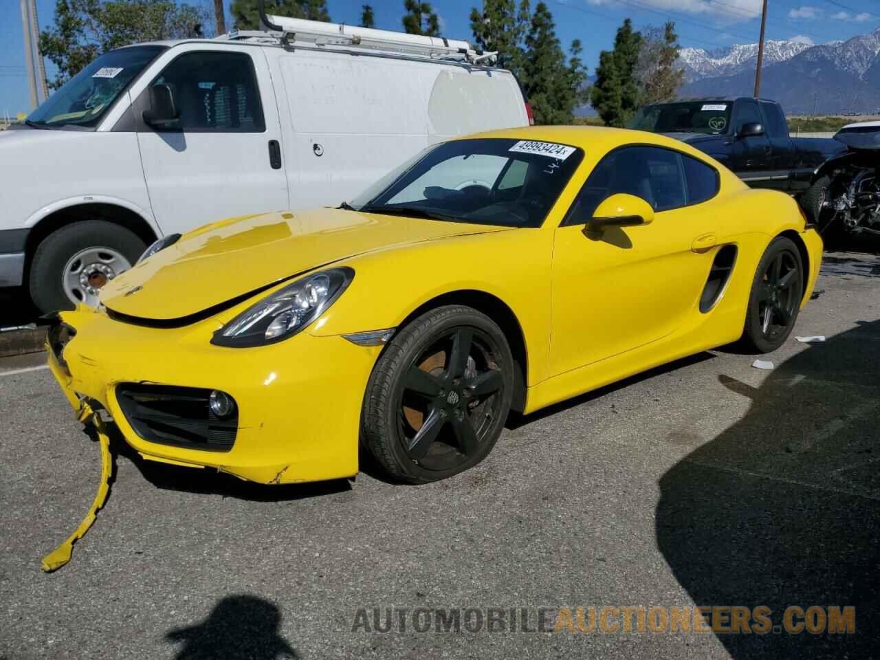 WP0AA2A80FK161169 PORSCHE CAYMAN 2015