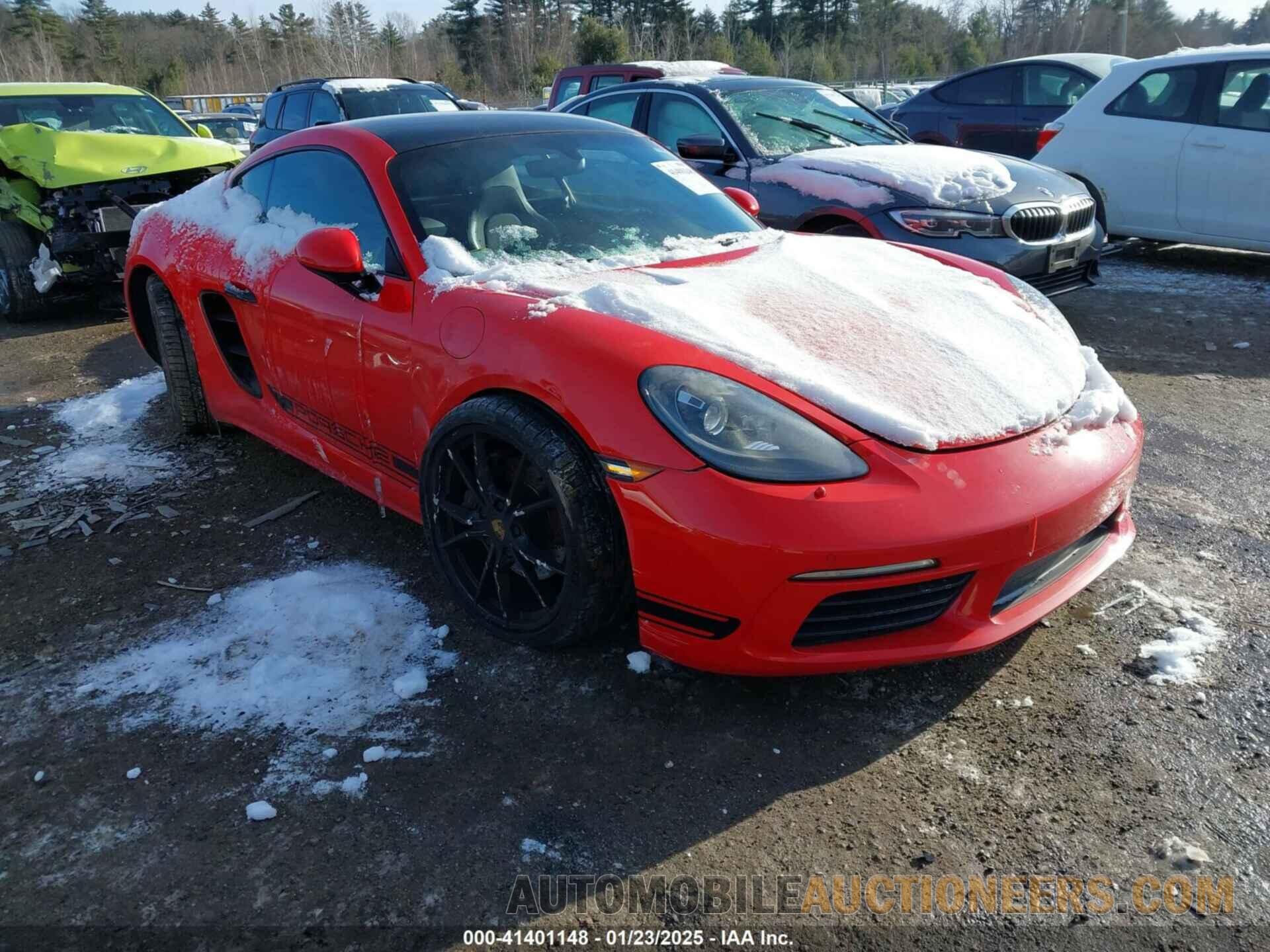 WP0AA2A80JK260292 PORSCHE 718 CAYMAN 2018