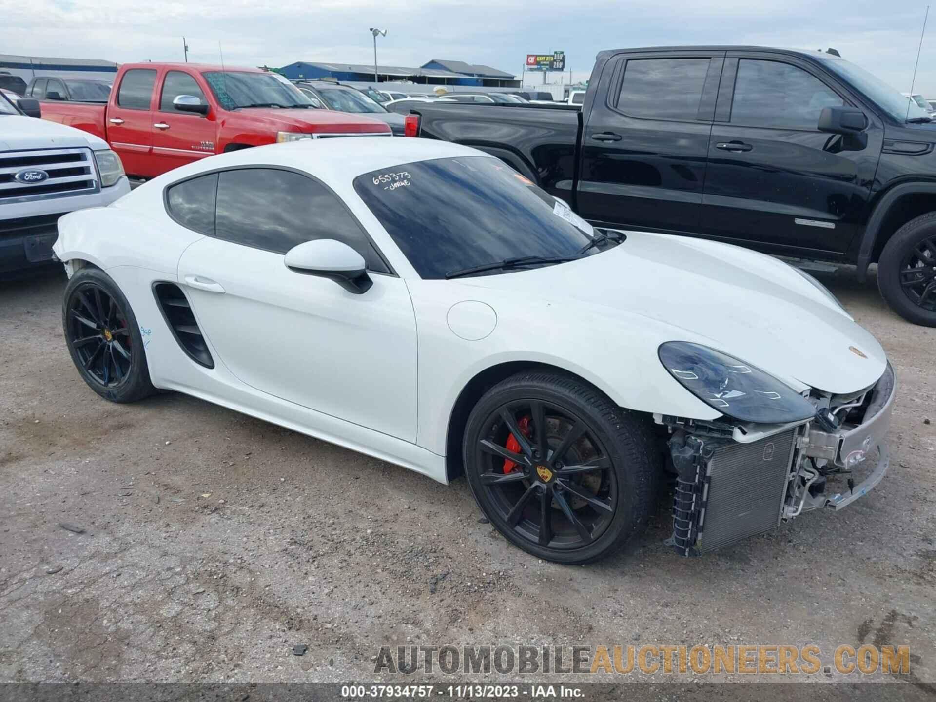 WP0AA2A80JK260857 PORSCHE 718 CAYMAN 2018