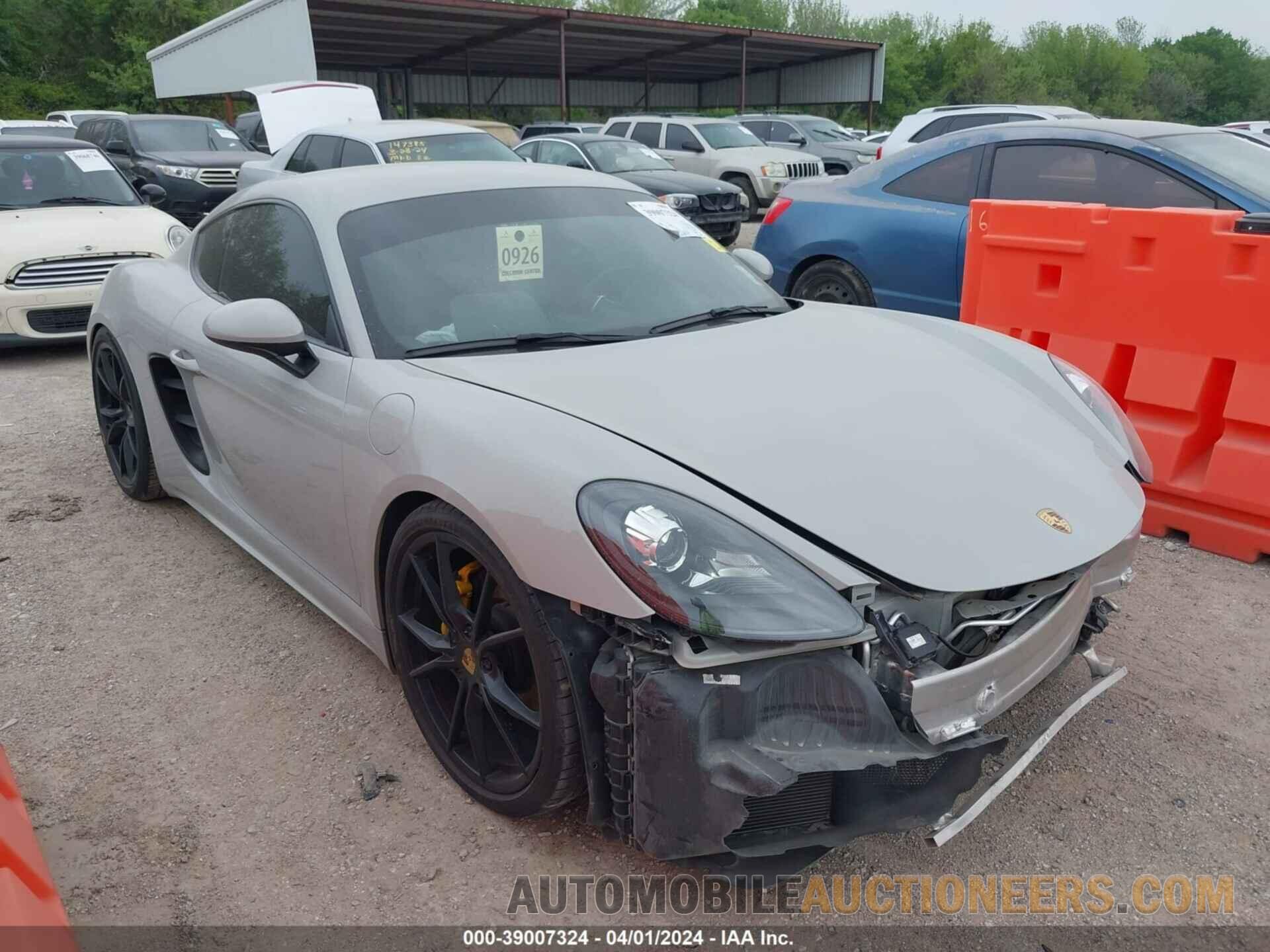 WP0AA2A80KS261265 PORSCHE 718 CAYMAN 2019