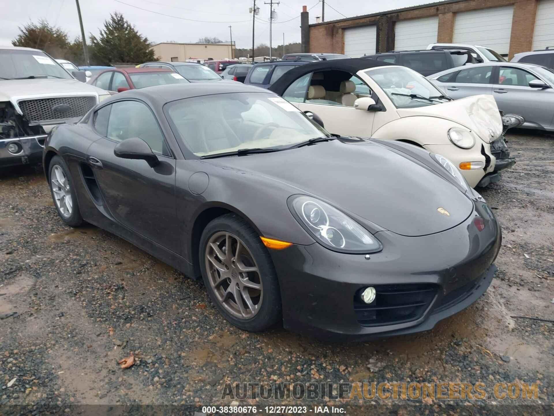 WP0AA2A81FK161665 PORSCHE CAYMAN 2015