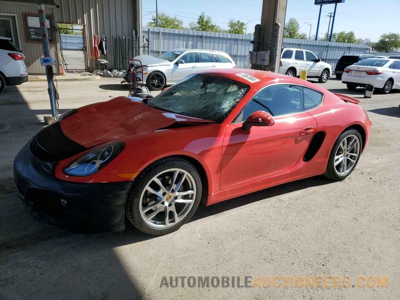 WP0AA2A81FK162413 PORSCHE CAYMAN 2015