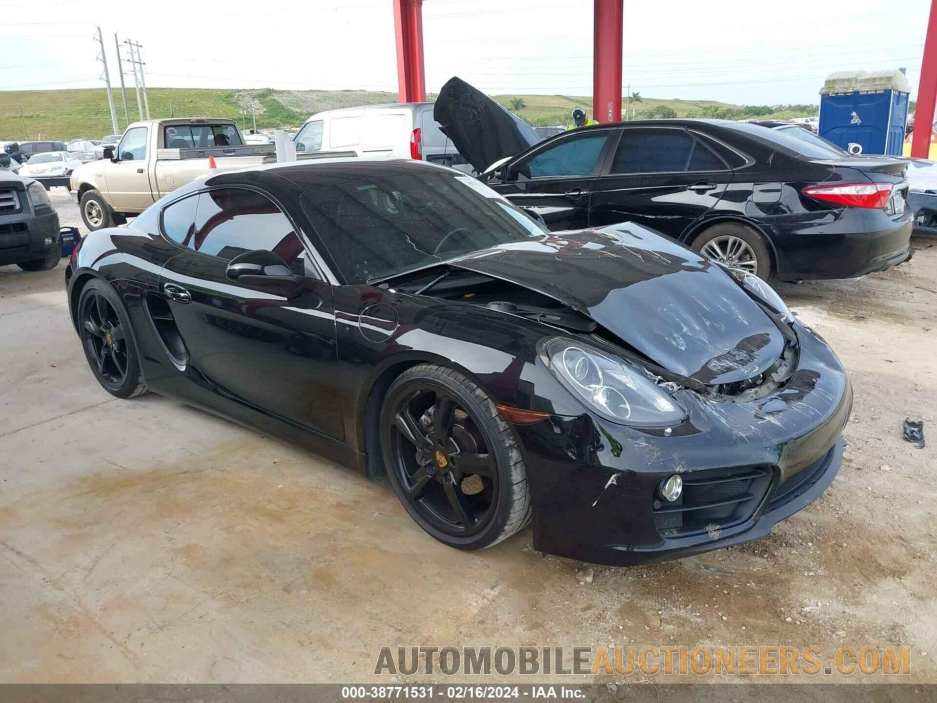 WP0AA2A81GK171579 PORSCHE CAYMAN 2016