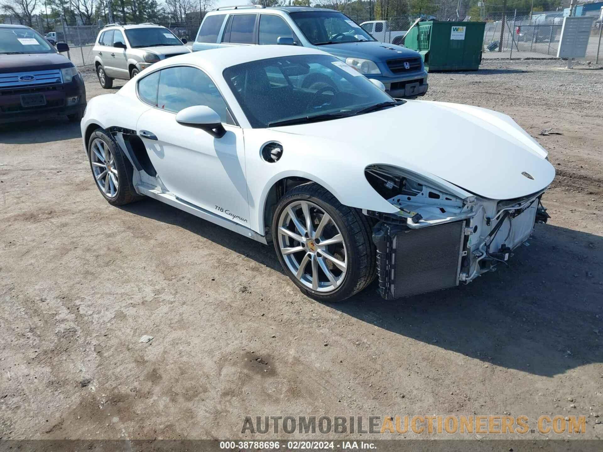 WP0AA2A81JK262021 PORSCHE 718 CAYMAN 2018