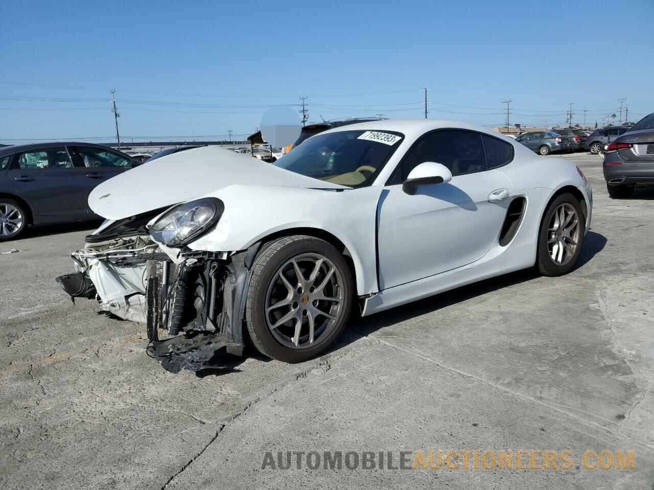 WP0AA2A82FK162355 PORSCHE CAYMAN 2015