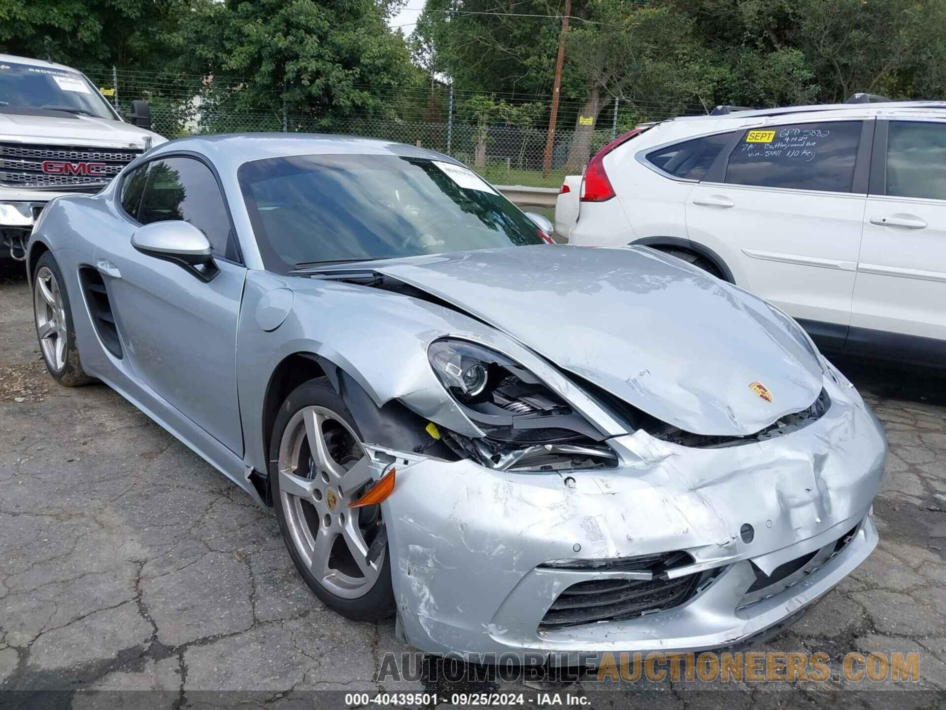 WP0AA2A82JK261704 PORSCHE 718 CAYMAN 2018